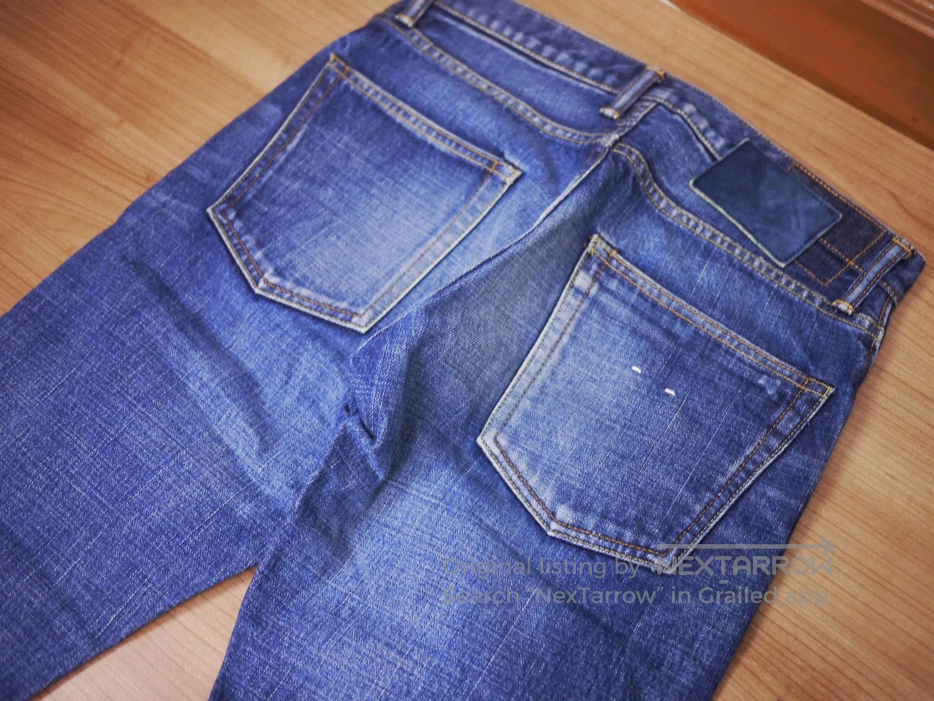 Visvim Blue Distressed Denim Jeans Size 32. Size US 32 / EU 48 - 7 Thumbnail
