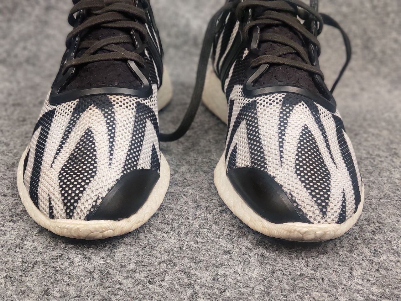 Yohji Yamamoto Yohji Yamamoto Adidas Y-3 Boost Japan Pattern Mesh sneakers Size US 7 / EU 40 - 6 Thumbnail