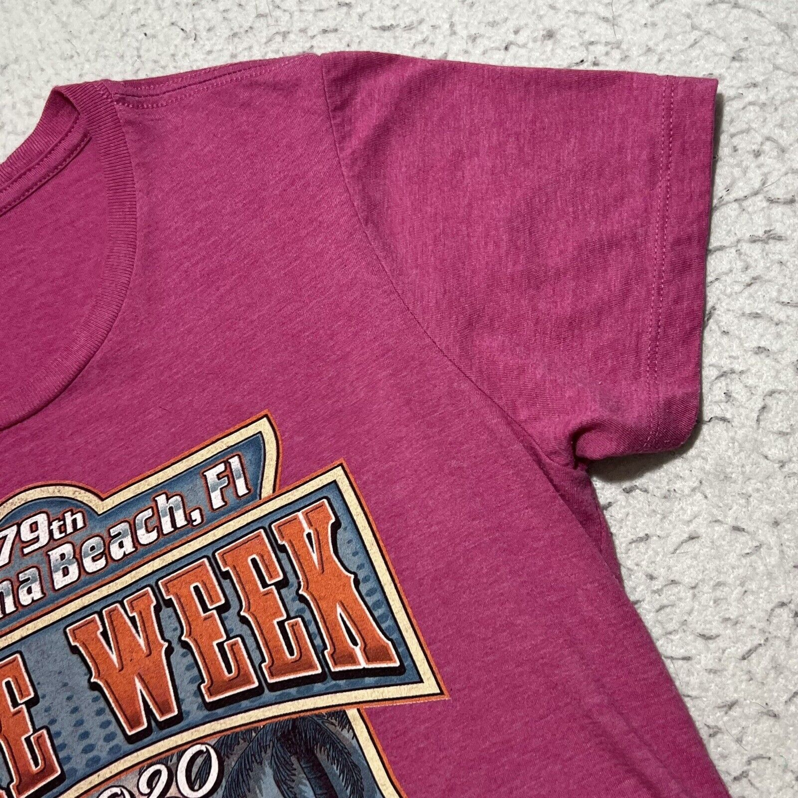 Other Daytona Beach Bike Week 2020 Short Sleeve Graphic T Shirt Size M / US 6-8 / IT 42-44 - 3 Thumbnail