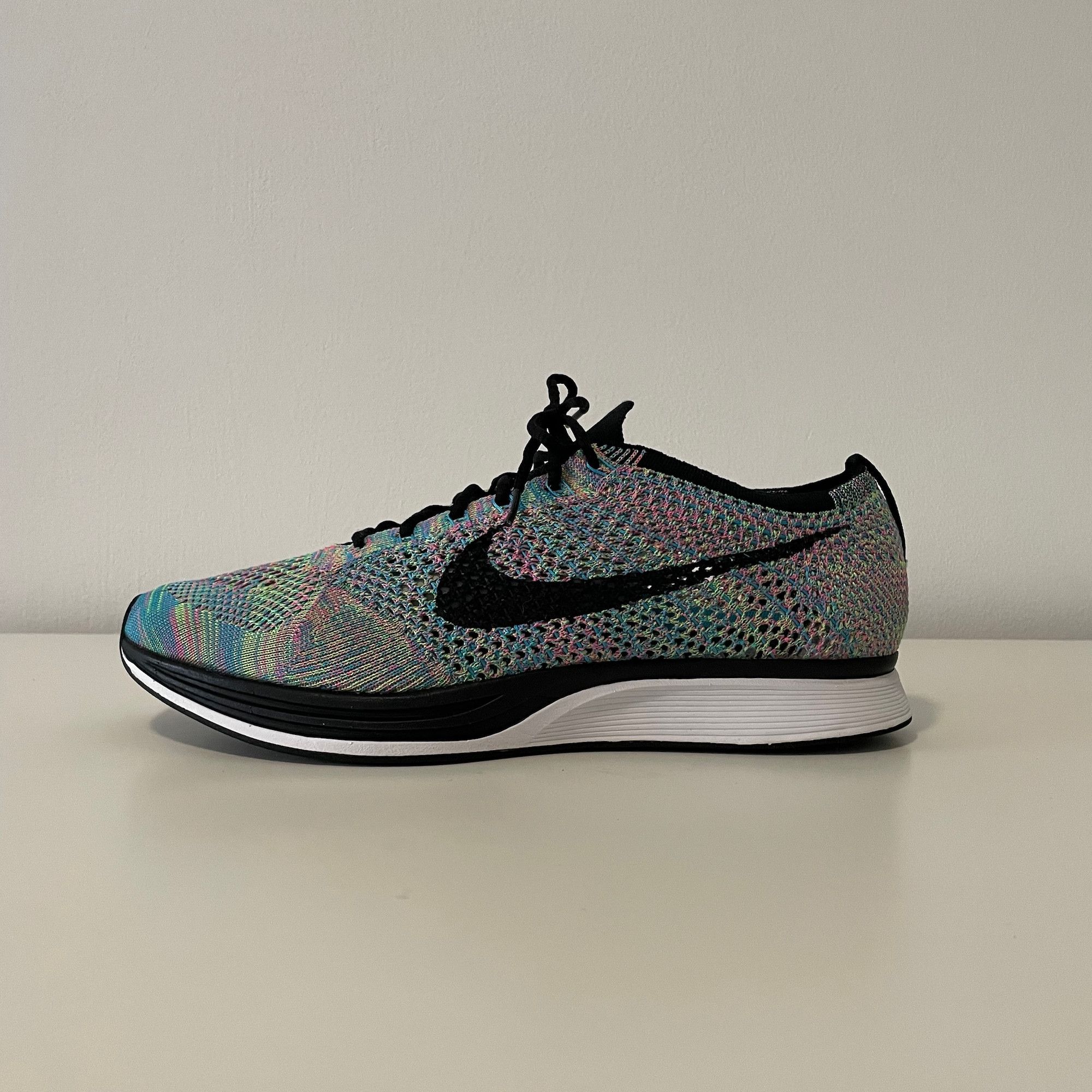 Nike Flyknit Racer Multicolor Size US 9.5 / EU 42-43 - 4 Thumbnail