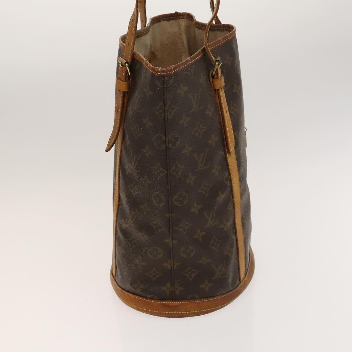 Louis Vuitton LOUIS VUITTON Monogram Bucket GM Shoulder Bag M42236 Size ONE SIZE - 4 Thumbnail