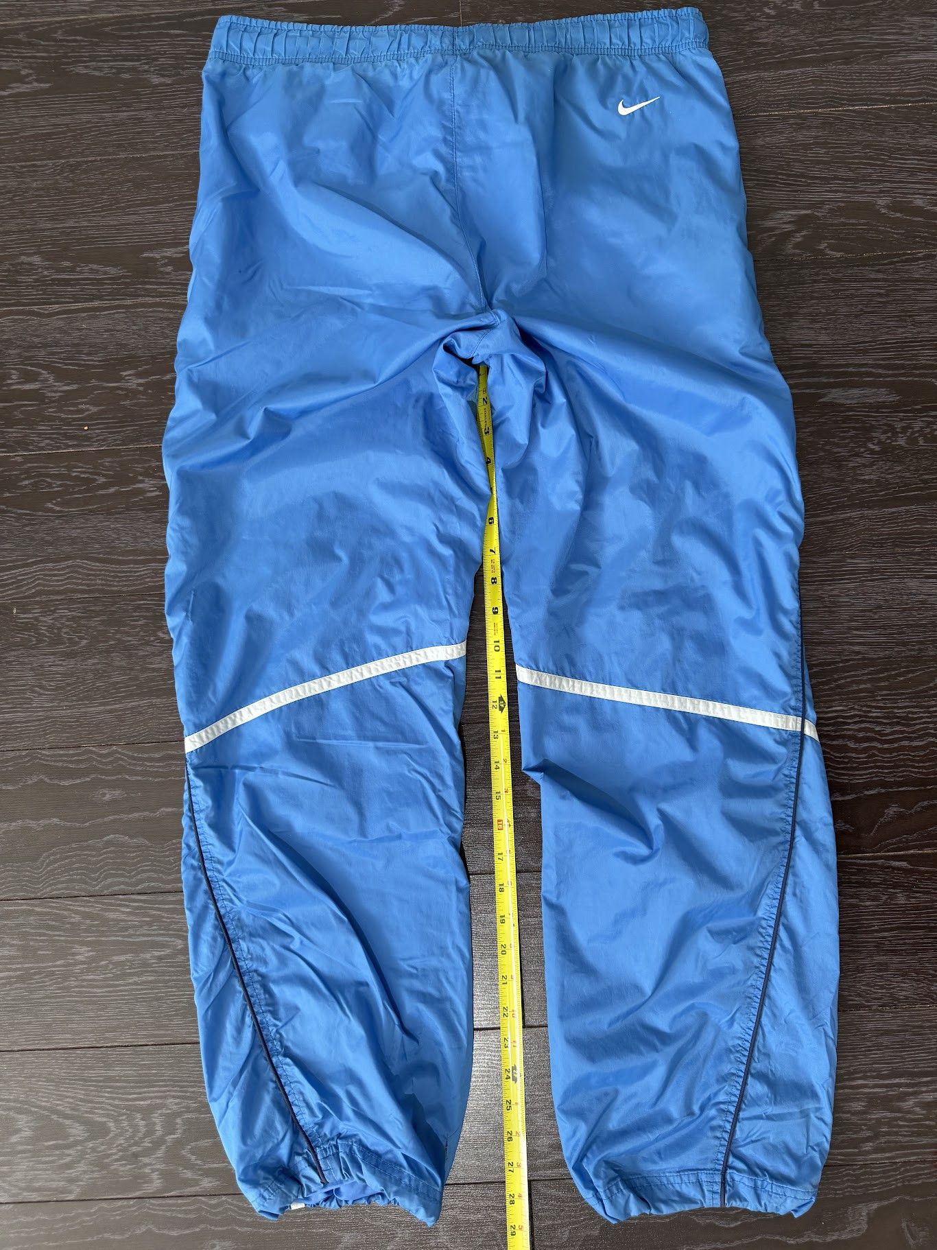 Nike Nike - Air Mens Blue Nylon Trackies Size US 32 / EU 48 - 3 Thumbnail