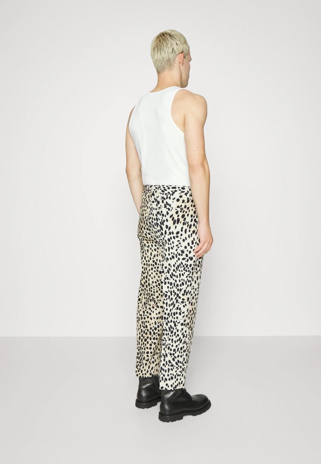 Just Cavalli !DS! FW22 Just Cavalli Leopard Print Natural Casual Pants Size US 32 / EU 48 - 6 Thumbnail