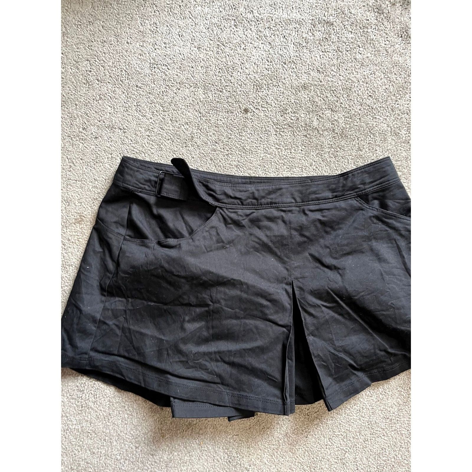 Nike Nike Black Skirt Dri Fit 6 Skort Athletic Tennis Golf Pockets Y2k Women Skirt Size 28" / US 6 / IT 42 - 2 Thumbnail
