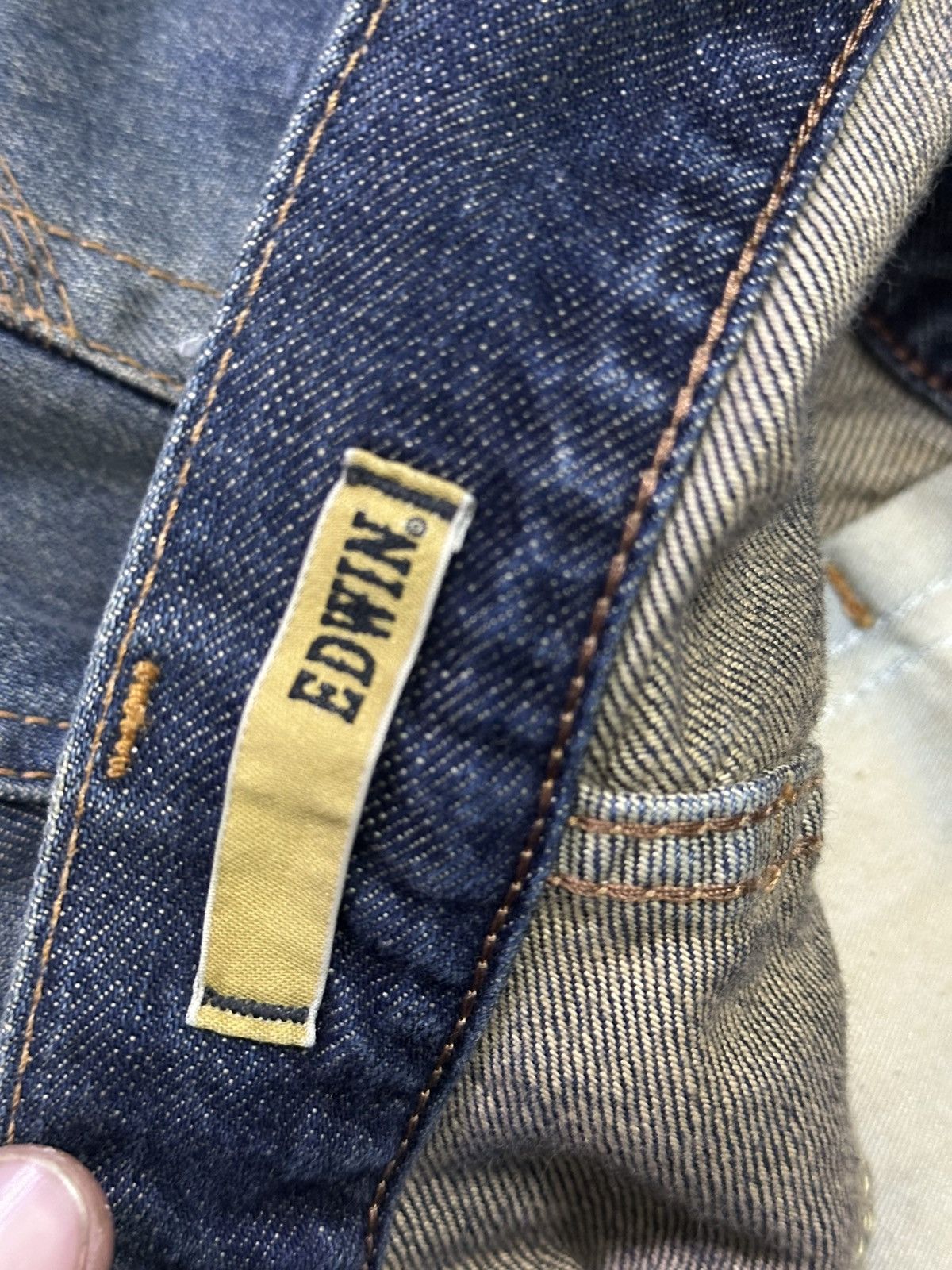 14th Addiction Edwin Black Tab Tokyo Japan 💥 Size US 32 / EU 48 - 6 Thumbnail