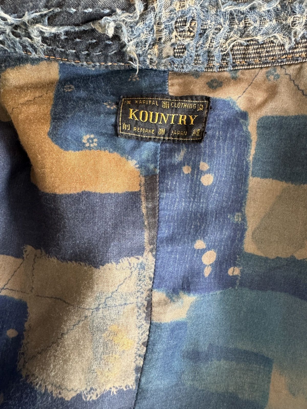 Kapital Kapital Boro Spring 1st Jacket — Indigo (Size 5 / XXL) Size US XL / EU 56 / 4 - 5 Thumbnail