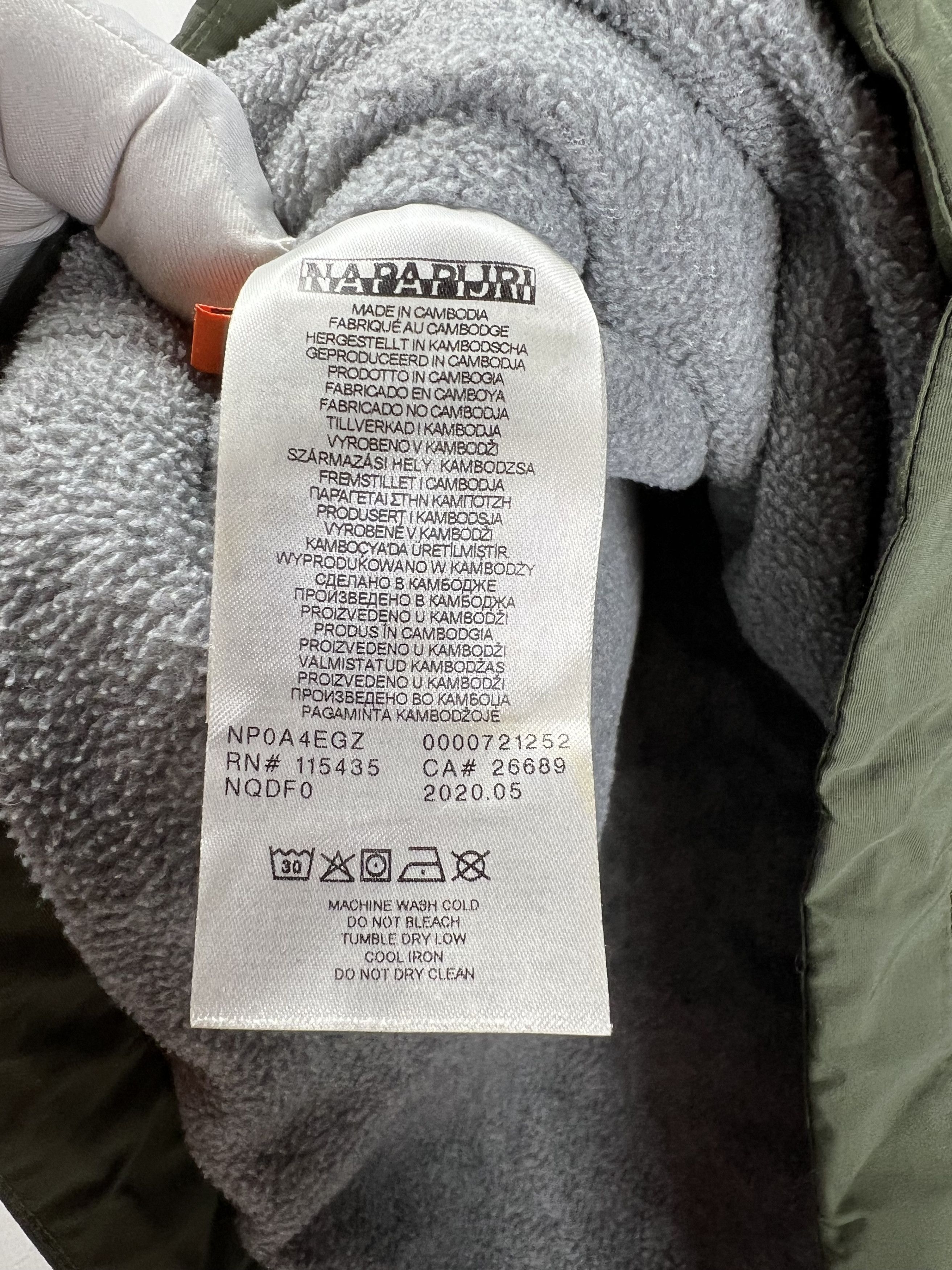 Napapijri Napapijri Rainforest Winter Anorak Jacket S-M Size US S / EU 44-46 / 1 - 8 Thumbnail