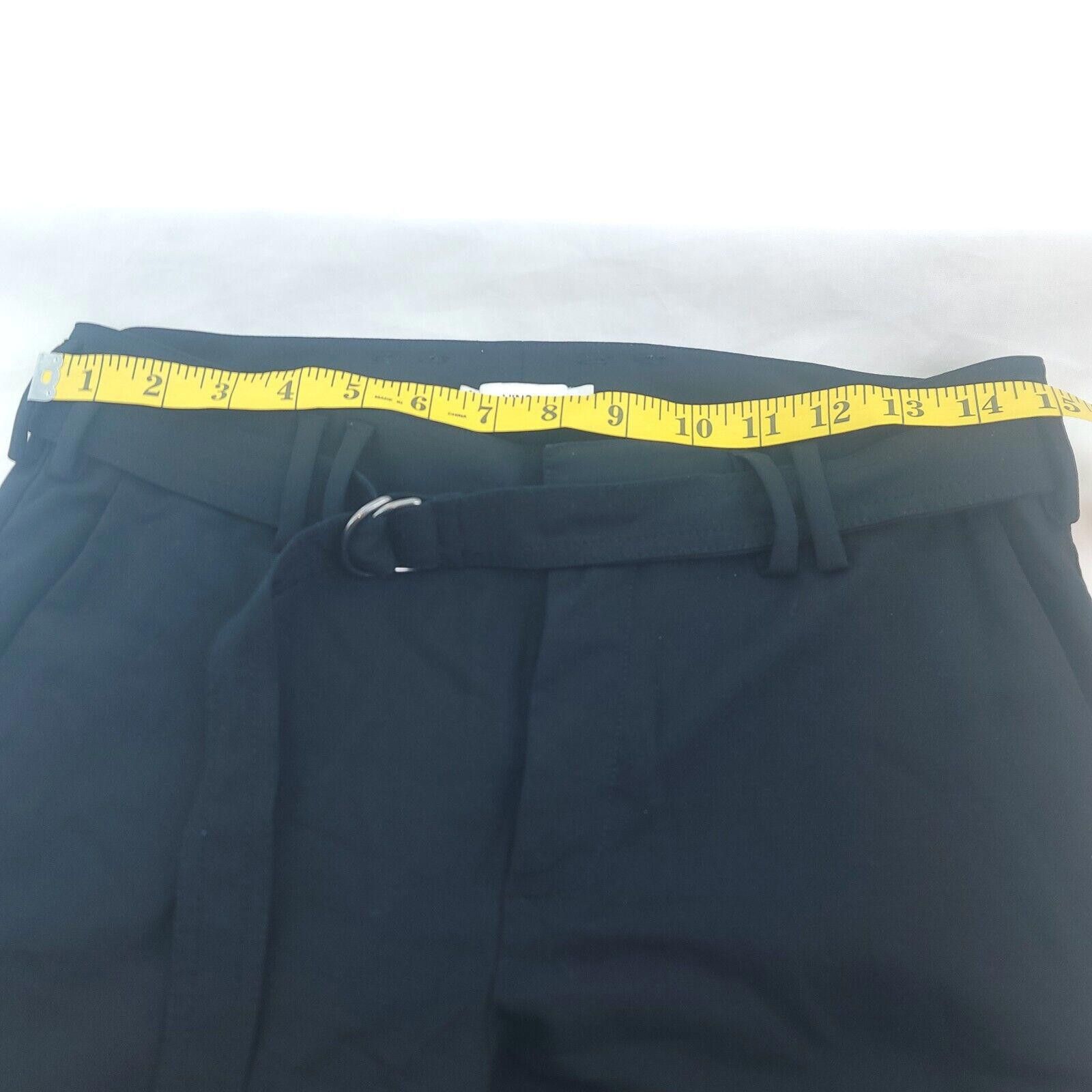 Vince Vince Women's Size 4 Black Dress Jogger Pants Belted Waist Size 27" / US 4 / IT 40 - 5 Thumbnail