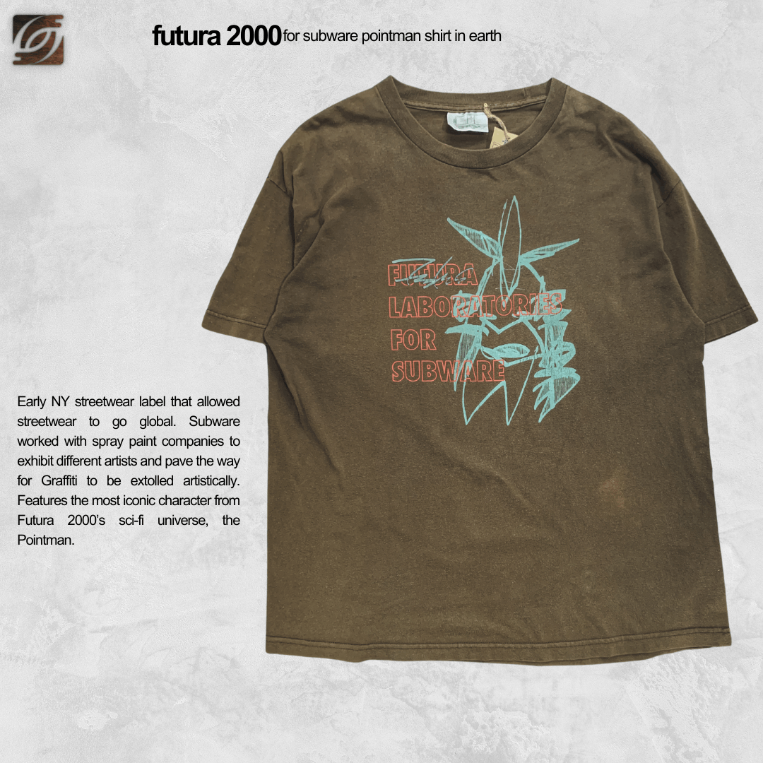 Futura × Subware for Subware Pointman Earth Shirt Size US L / EU 52-54 / 3 - 1 Thumbnail