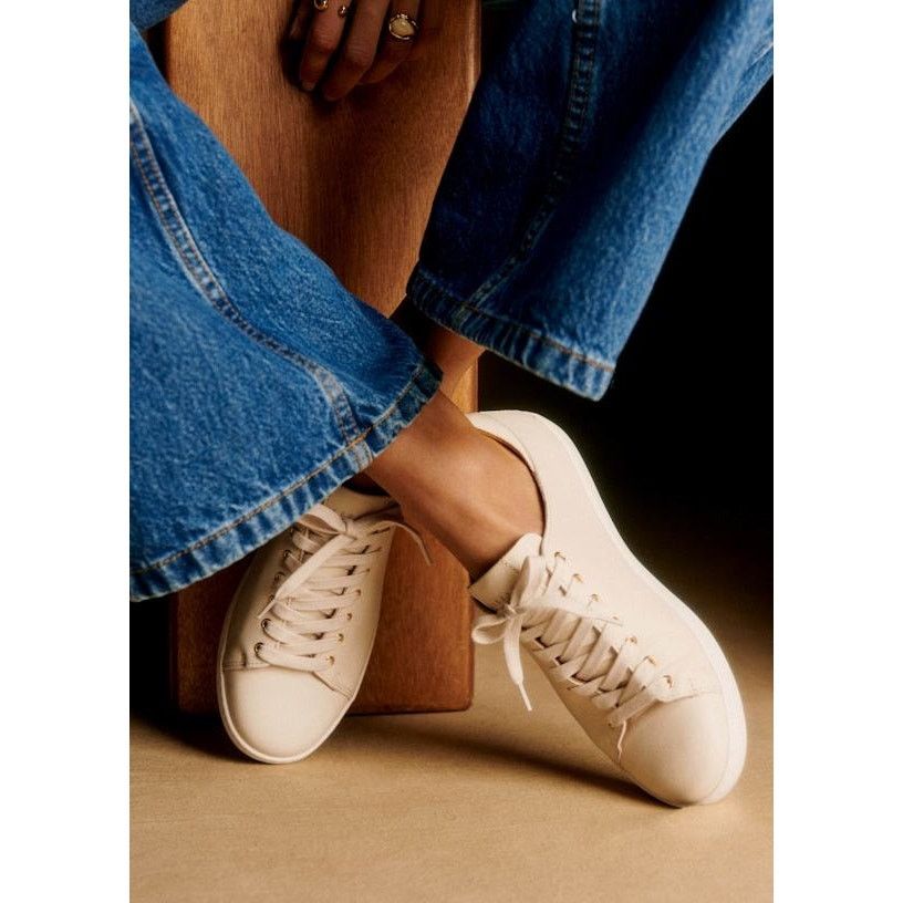 Sezane Sezane Jack Trainers Leather Sneakers size 9 $170 Sold Out Size US 9 / IT 39 - 1 Thumbnail