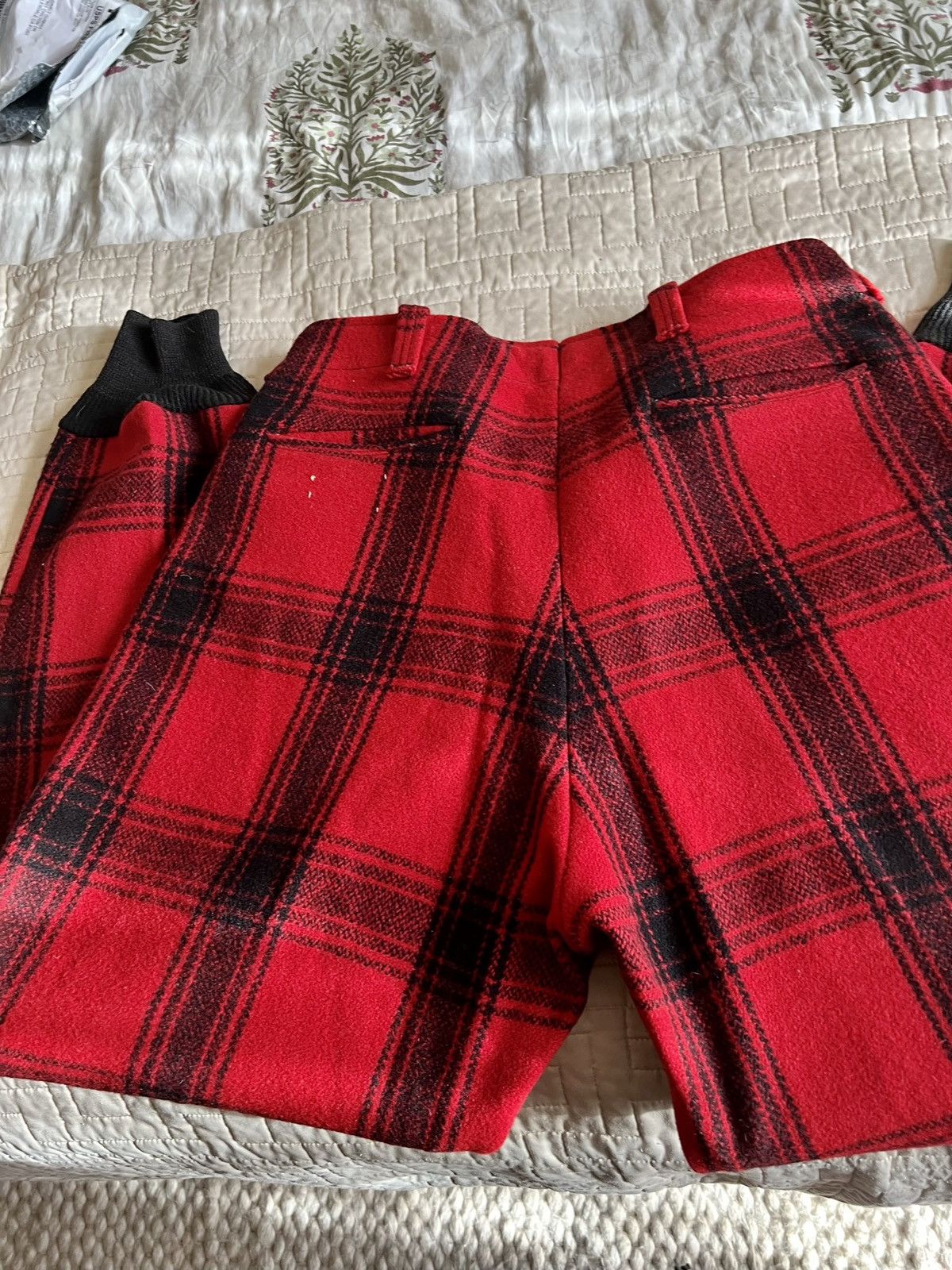 Vintage Vintage J.C.Higgens plaid Hunting joggers Size US 35 - 4 Thumbnail