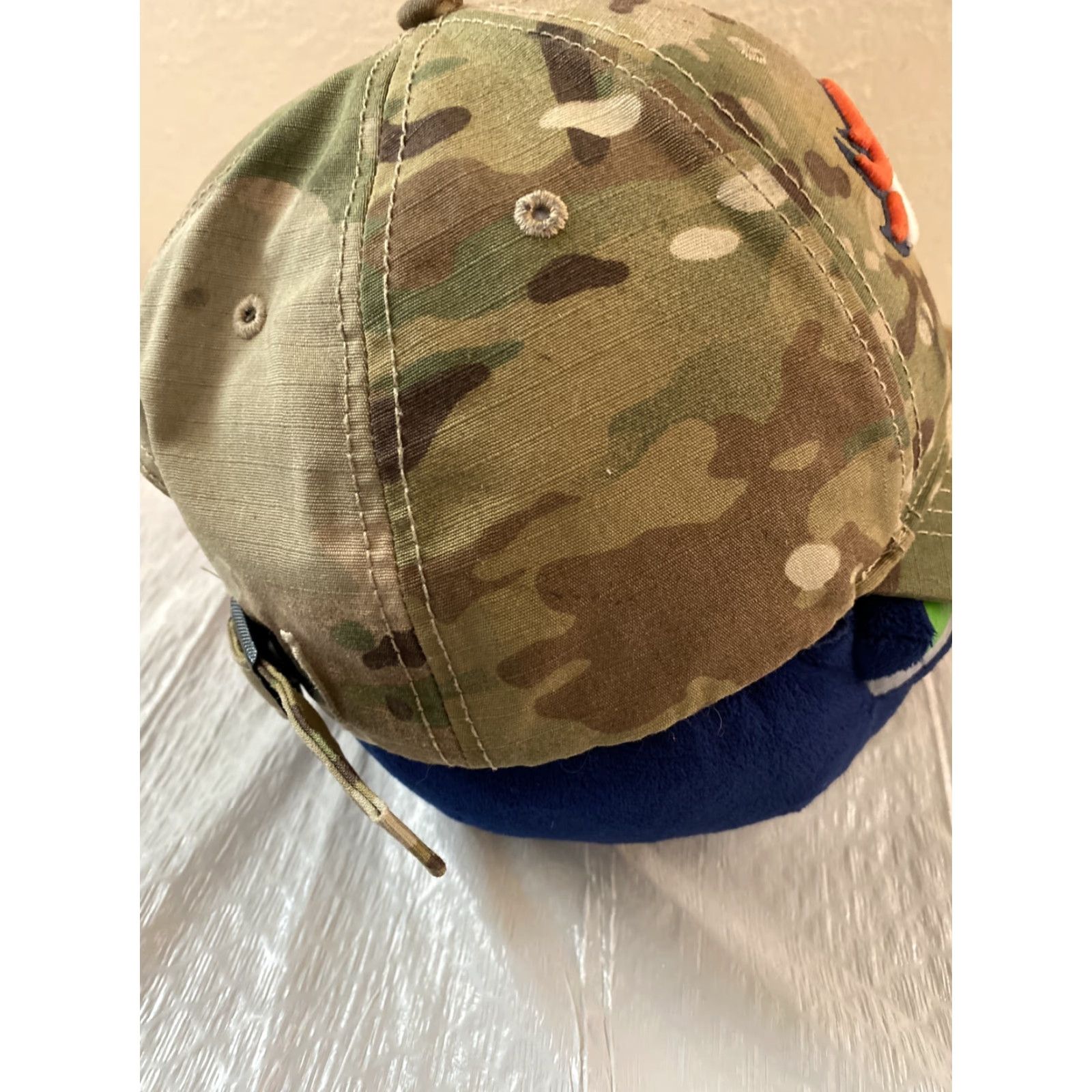 Bally 47’ Broncos Baseball Cap Ball Hat Camo Washed Men H148 Adjustable Solid Canvas One Size Men Women Casual Baseball Cap Size ONE SIZE - 6 Thumbnail