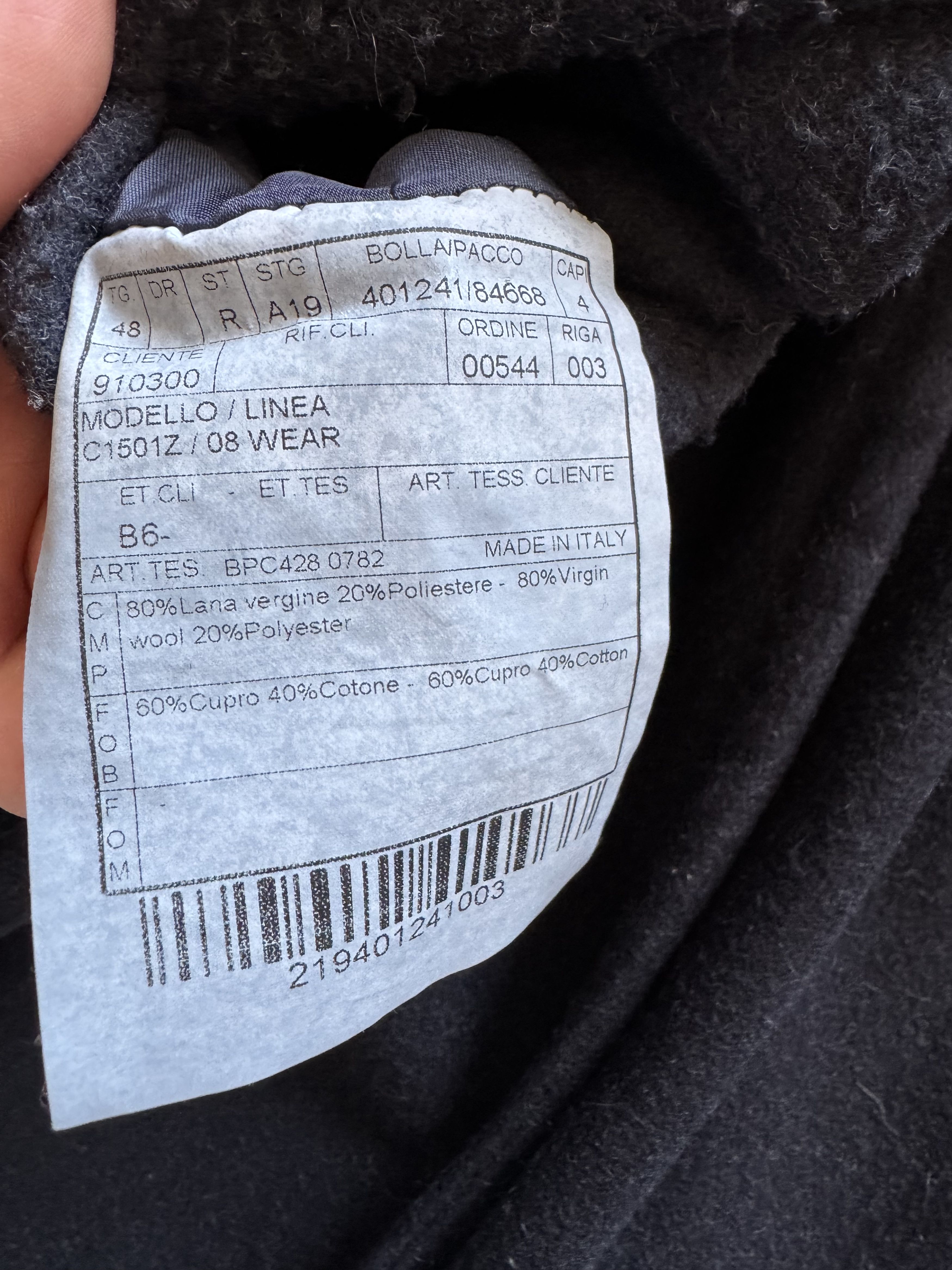 Boglioli DOUBLE BREAESTED CASENTINO COAT Size US M / EU 48-50 / 2 - 8 Thumbnail
