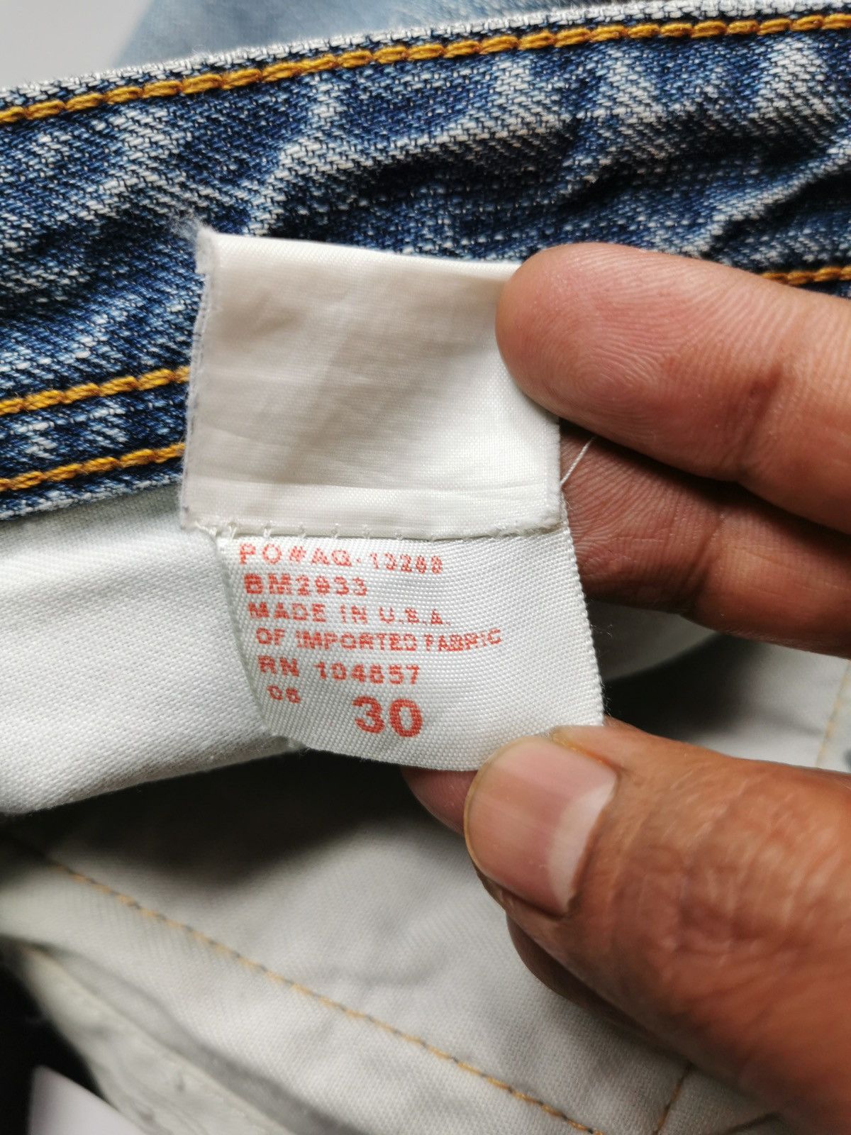 AG Adriano Goldschmied AG Adriano Goldschmied Distressed Jeans Size US 32 / EU 48 - 14 Thumbnail