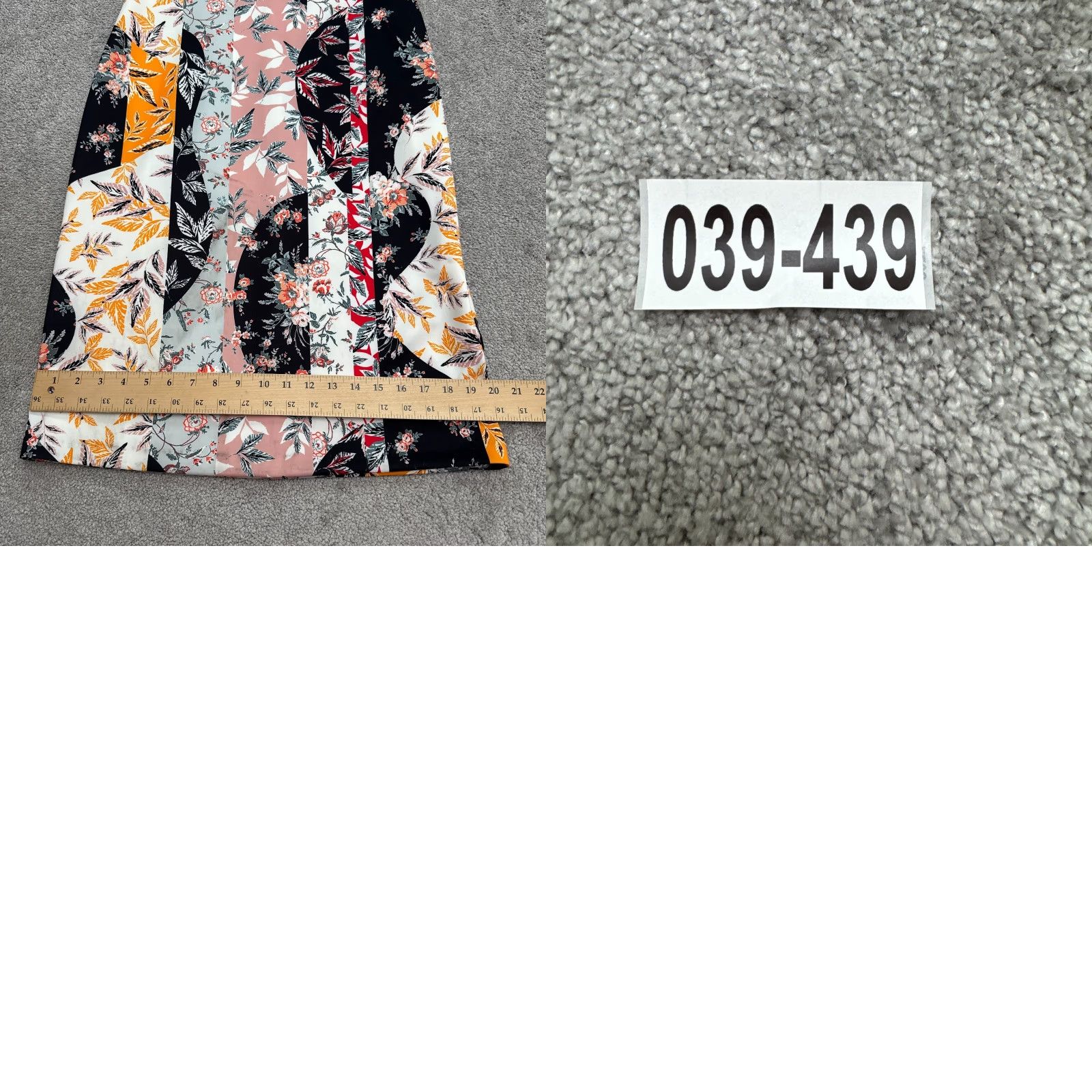 Sam Edelman Sam Edelman Dress Womens 8 Multi Floral Flutter Square Neck Midi Sheath Size M / US 6-8 / IT 42-44 - 10 Thumbnail