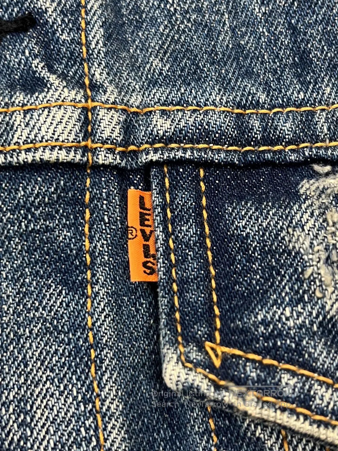 LVC LVC Denim Vest with Lightning. Size US M / EU 48-50 / 2 - 4 Thumbnail