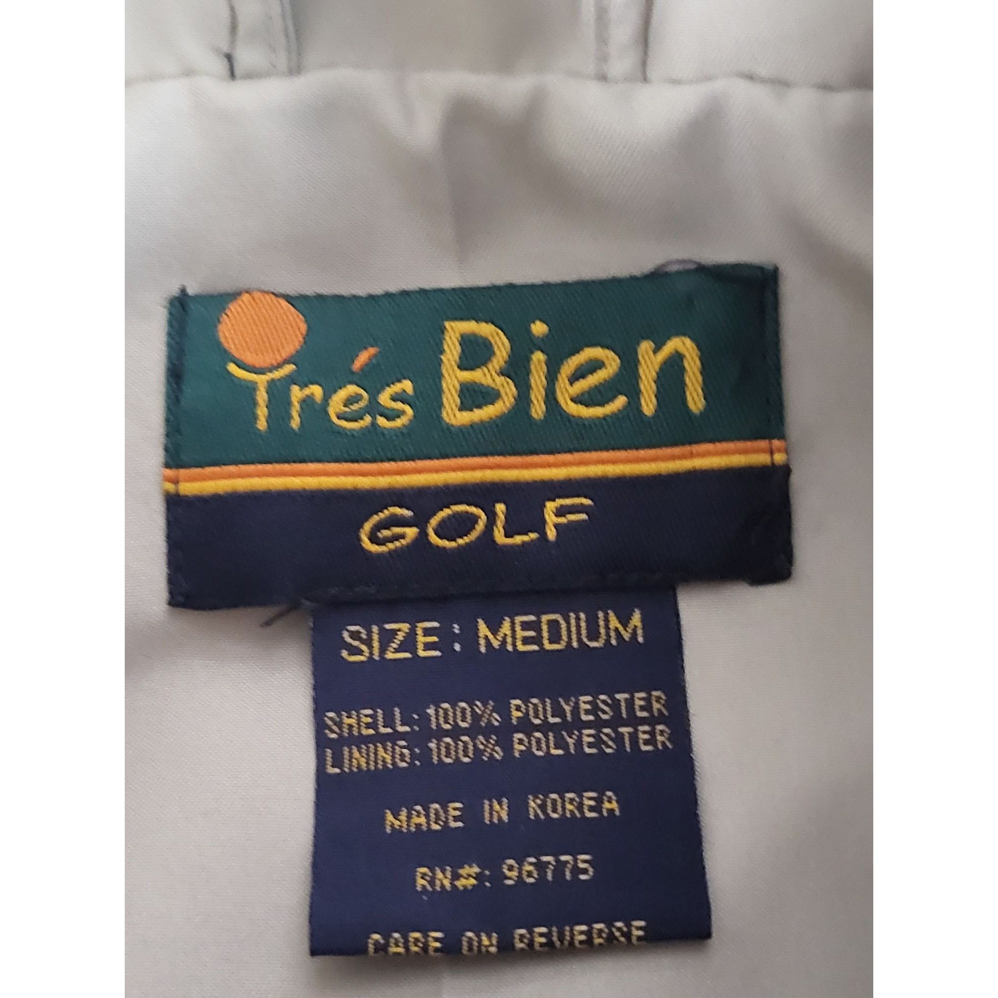 Tres Bien Tres Bien Golf Jacket Men Sz M Khaki Woodbridge Golf Club Sn Size US M / EU 48-50 / 2 - 6 Thumbnail