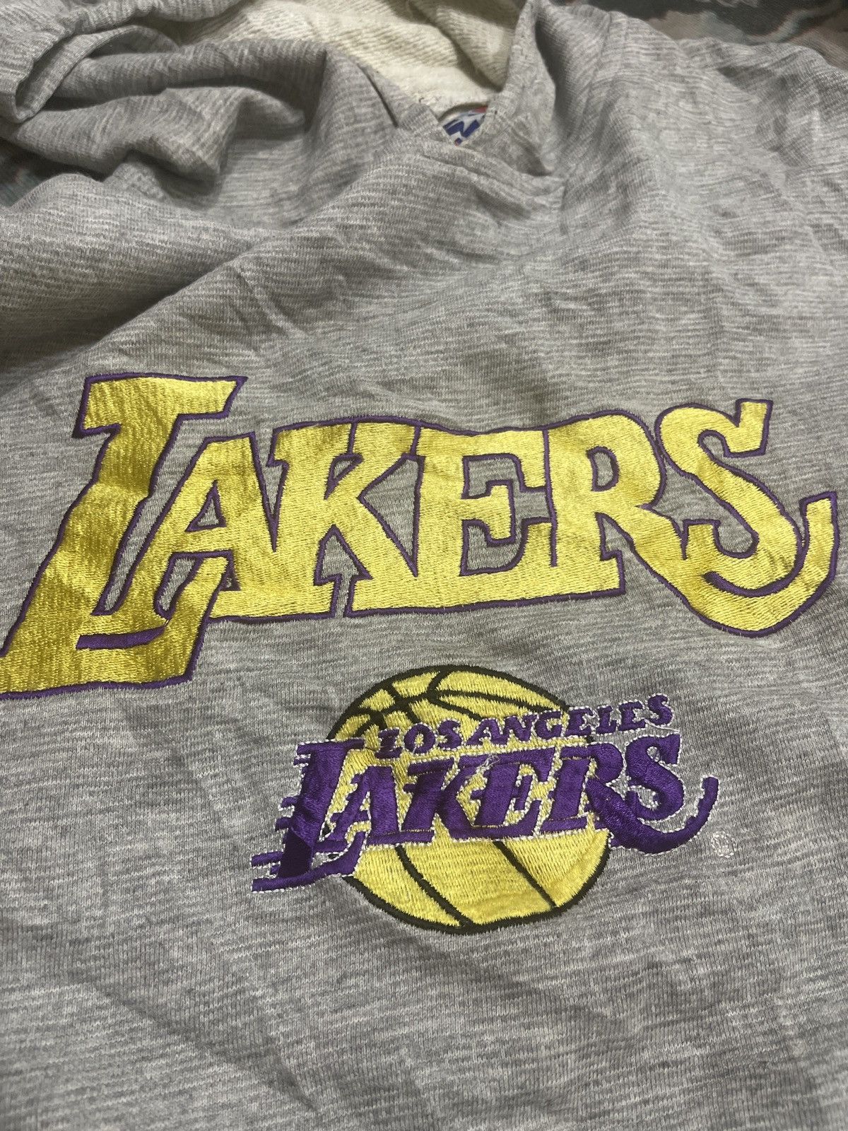 Starter Vintage Starter NBA Los Angeles Lakers Hoodie Size US M / EU 48-50 / 2 - 5 Thumbnail
