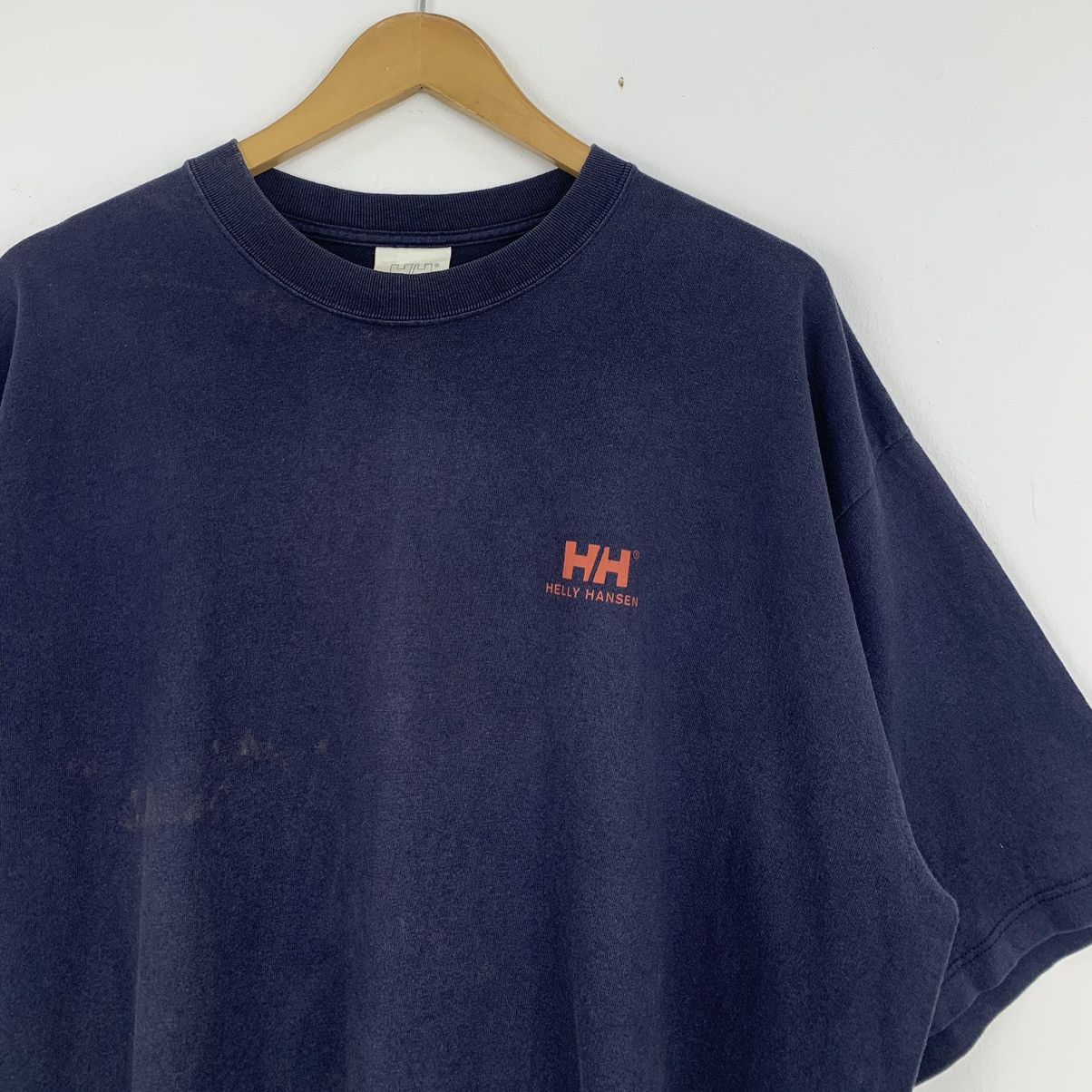 Helly Hansen × Vintage Vintage 90’s Helly Hansen Backhit T-Shirt Size US XL / EU 56 / 4 - 5 Thumbnail