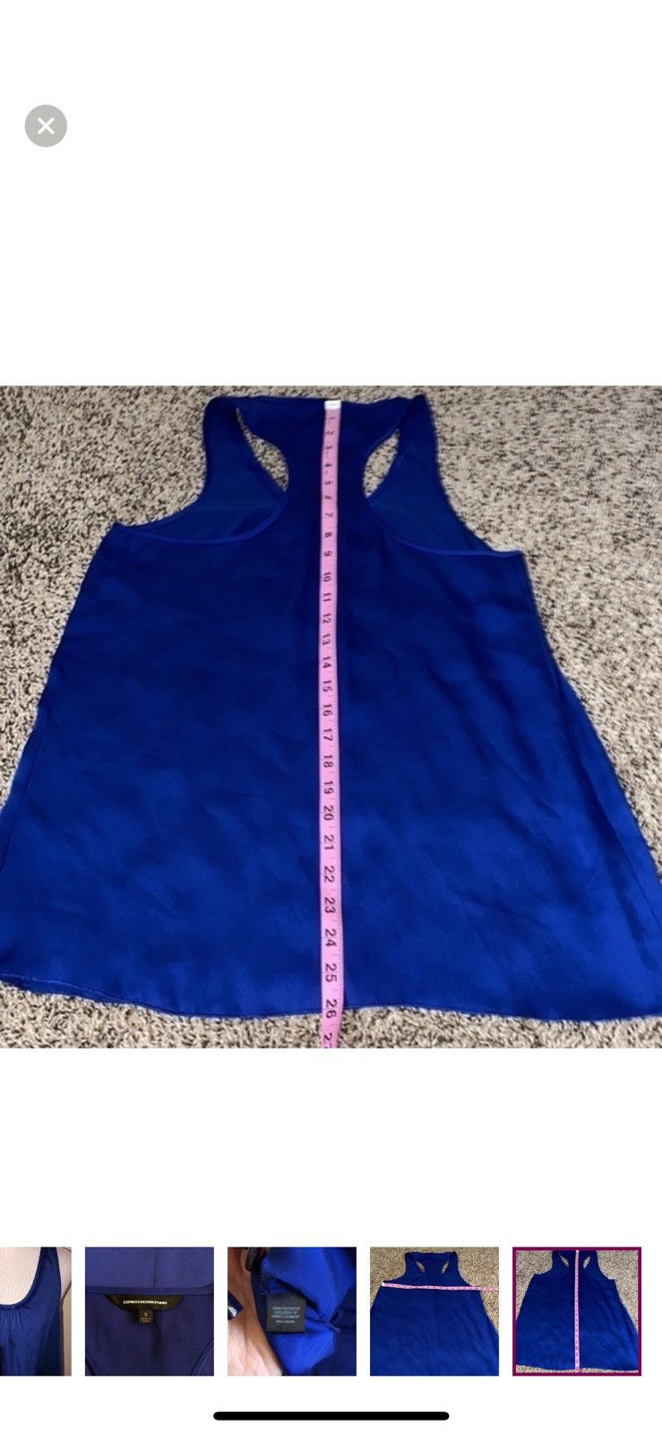 Express Express design studio small beaded neck blouse Size S / US 4 / IT 40 - 2 Thumbnail