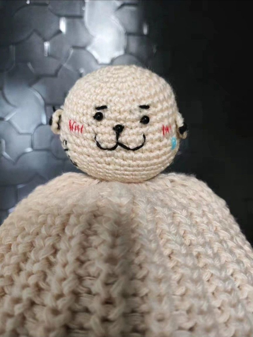 20471120 Archive Hyoma Face beanie hat Size ONE SIZE - 2 Thumbnail