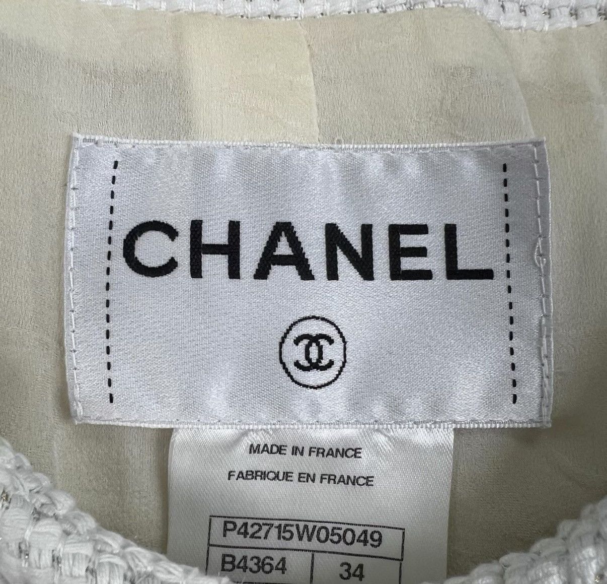Chanel Chanel Runway Color-block Waffle Knit Cardigan K12 Size XXS / US 00 / IT 34 - 4 Thumbnail