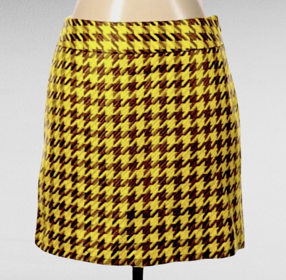 Other THE LIMITED KNIT HOUNDSTOOTH MINI SKIRT WITH POCKETS SIZE 4 Size 27" / US 4 / IT 40 - 9 Thumbnail