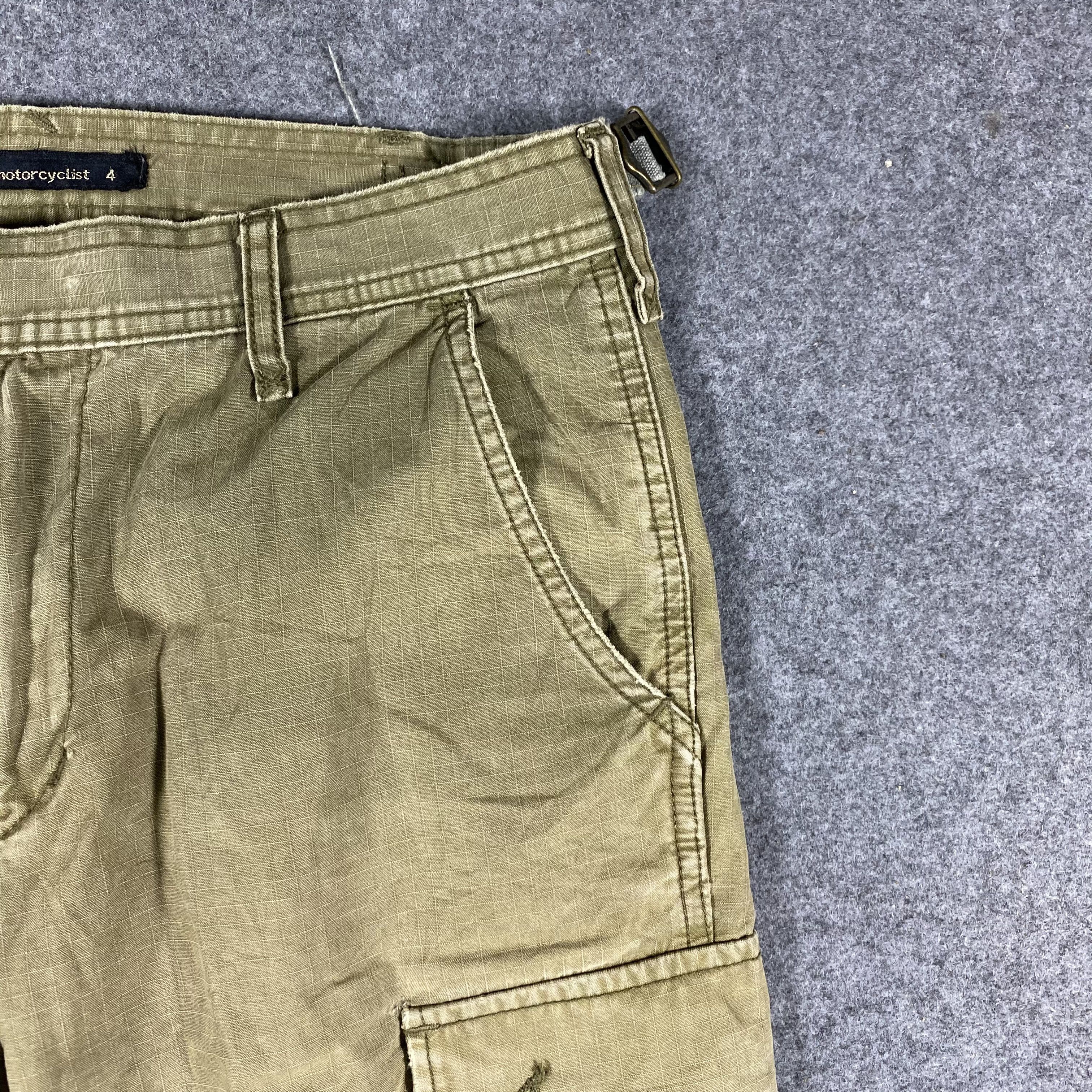 Japanese Brand Disciple Motocyclist Multipocket Tactical Cargo Pants Size US 30 / EU 46 - 3 Thumbnail