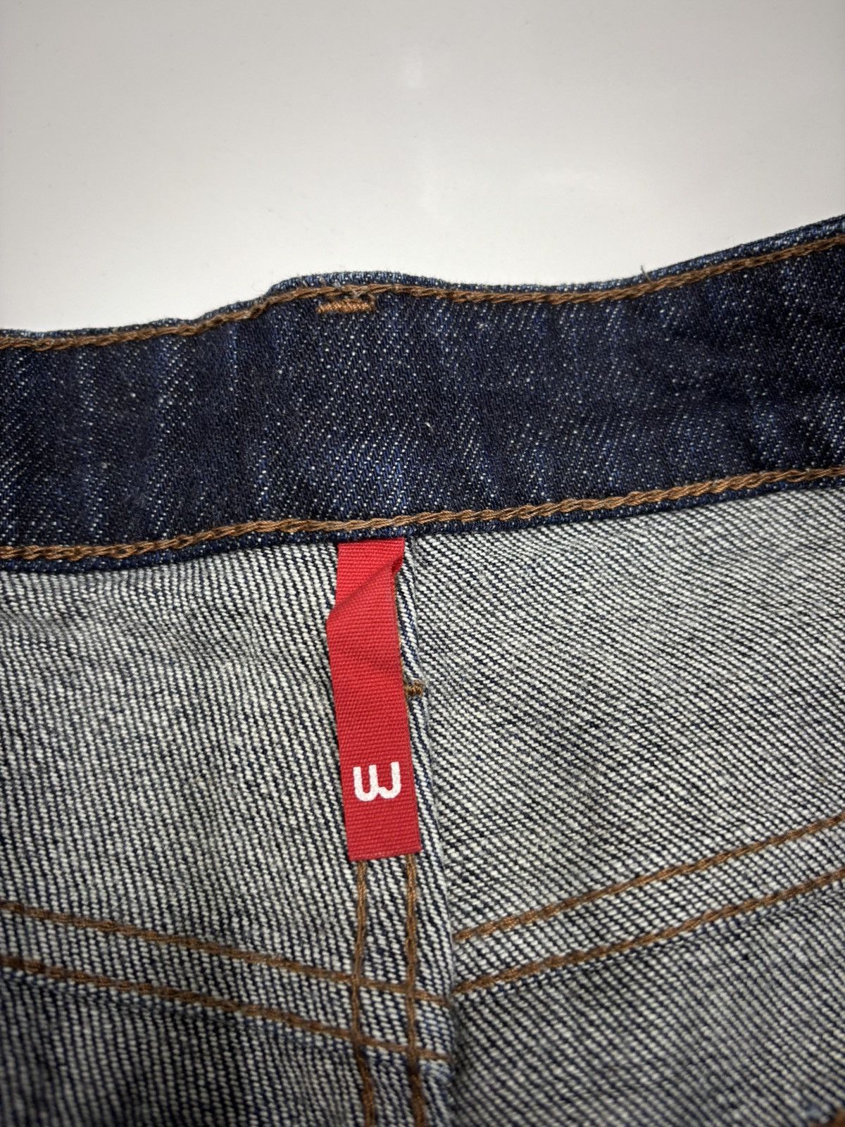 Undercover × Uniqlo UNIQLO S003 BAGGY LOOSE BLUE DENIM JEANS Size US 37 - 14 Thumbnail