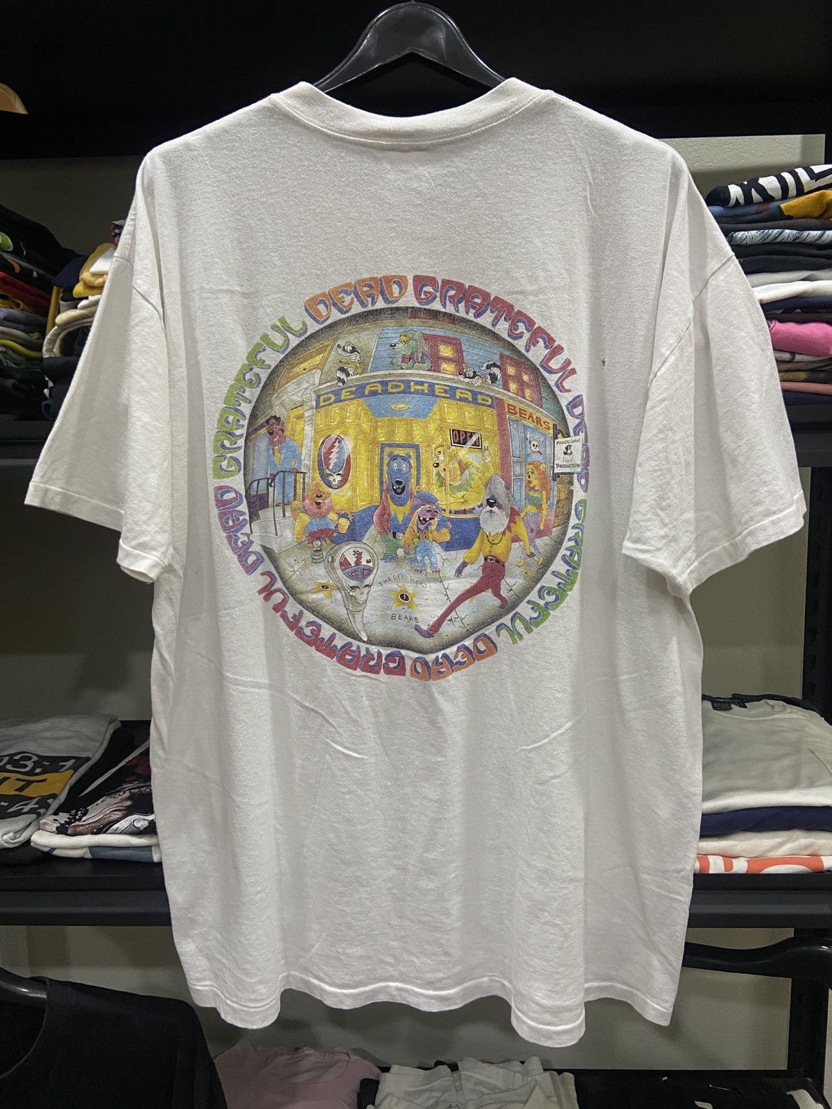 Band Tees × Grateful Dead × Vintage Vintage 1995s Grateful Dead Jerry Garcia Band TOUR T-SHIRT Size US L / EU 52-54 / 3 - 9 Thumbnail
