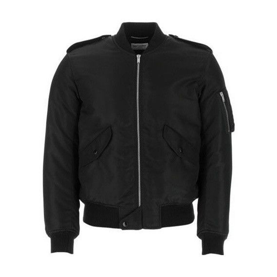 Saint Laurent Paris Bomber Jacket Size US M / EU 48-50 / 2 - 1 Thumbnail