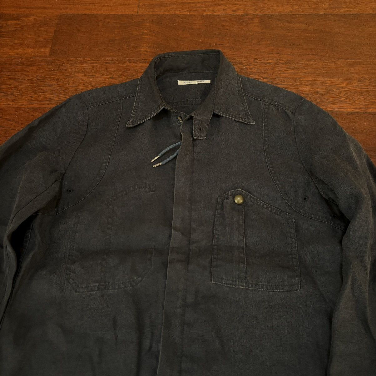 Designer × Japanese Brand × Vintage ⚡️QUICK SHIP⚡️ In Sync With Linnen Shirt Jacket Size US S / EU 44-46 / 1 - 2 Thumbnail
