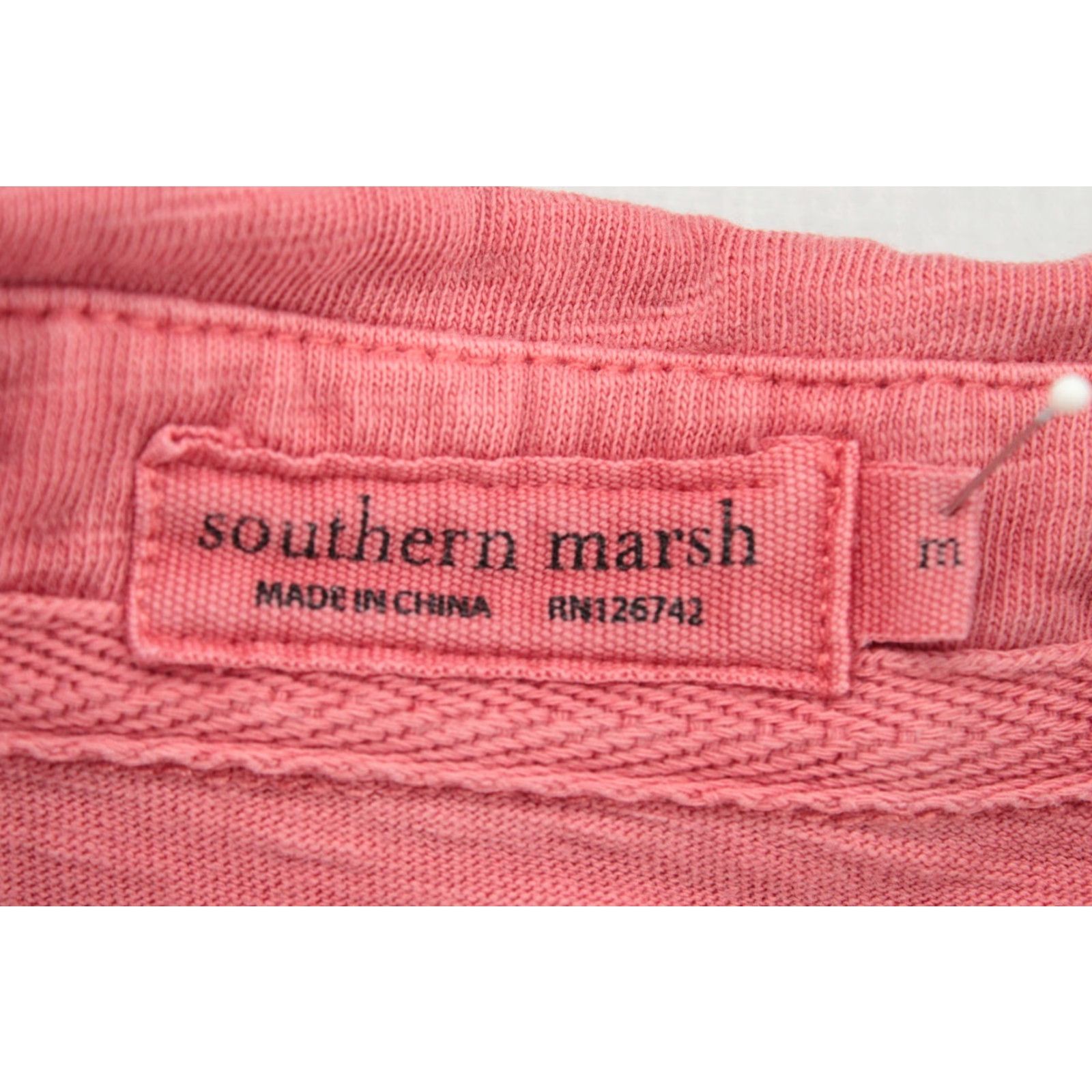 Vintage Southern Marsh Polo Shirt Men’s Medium Red Cotton Short Sleeve Golf Preppy Cozy Size US M / EU 48-50 / 2 - 5 Thumbnail