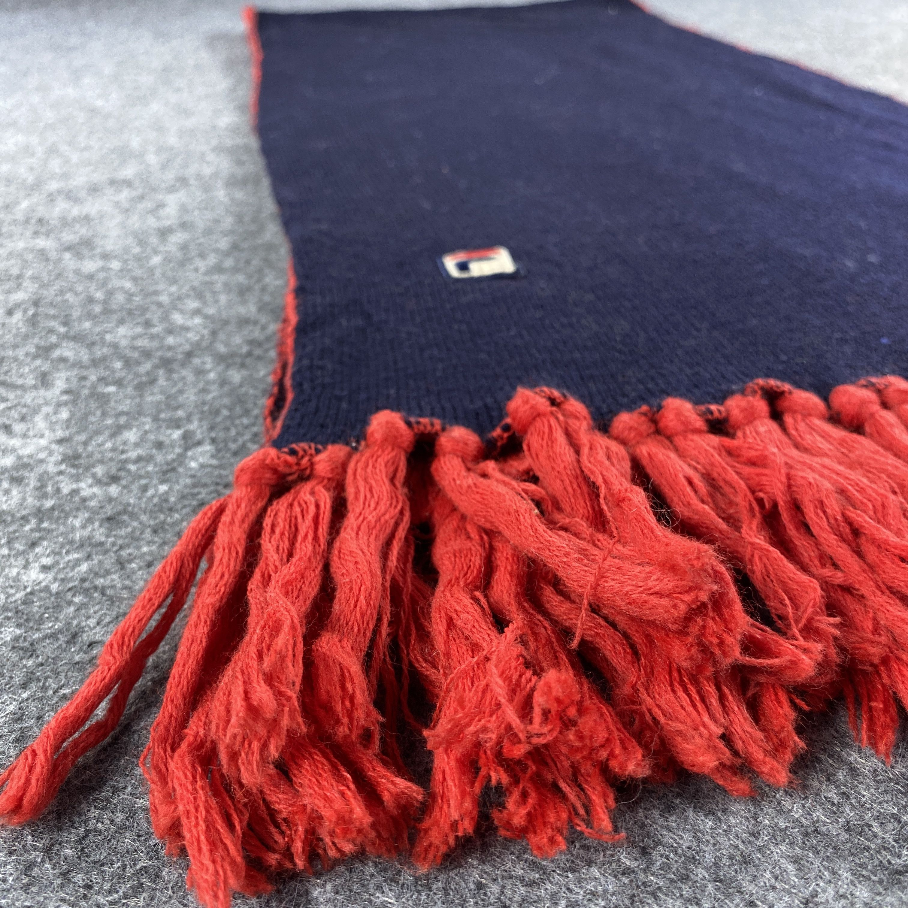 Fila × Vintage FILA Scarf # Muffler # Neckwear # D431 Size ONE SIZE - 8 Thumbnail