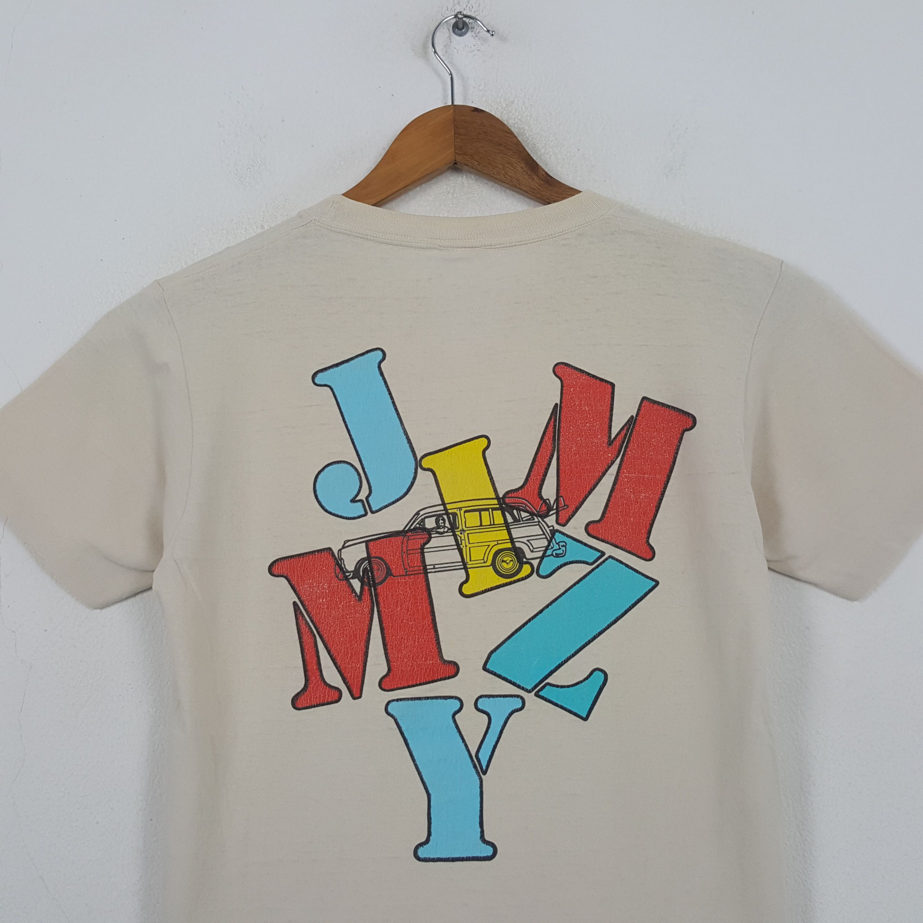 Vintage Vintage Jimmy Z Skateboard Brand Style T-shirt RR4 Size US M / EU 48-50 / 2 - 2 Thumbnail