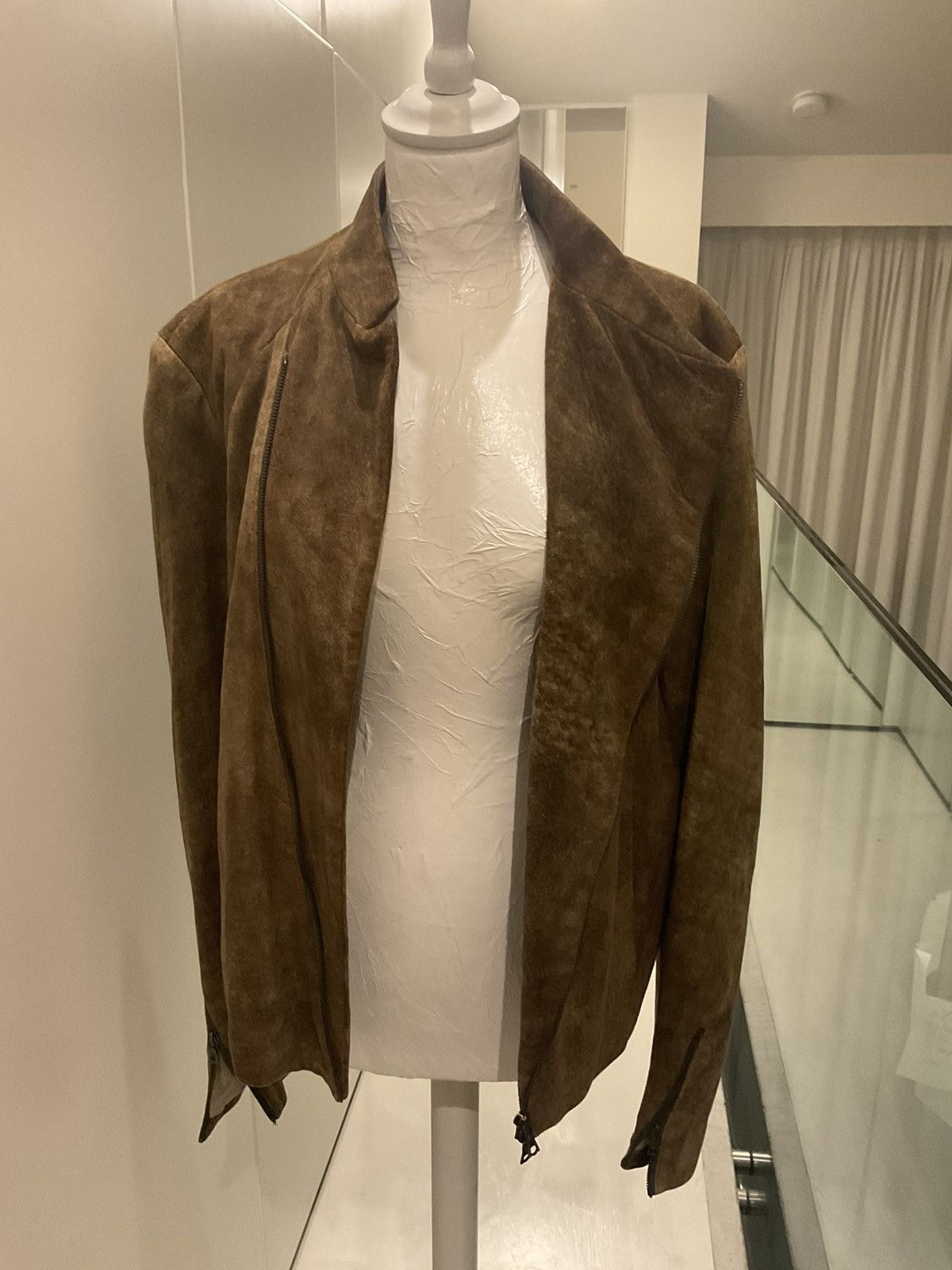 Lumen Et Umbra Lumen dt umbra Goat suede fencing jacket Size US M / EU 48-50 / 2 - 3 Thumbnail