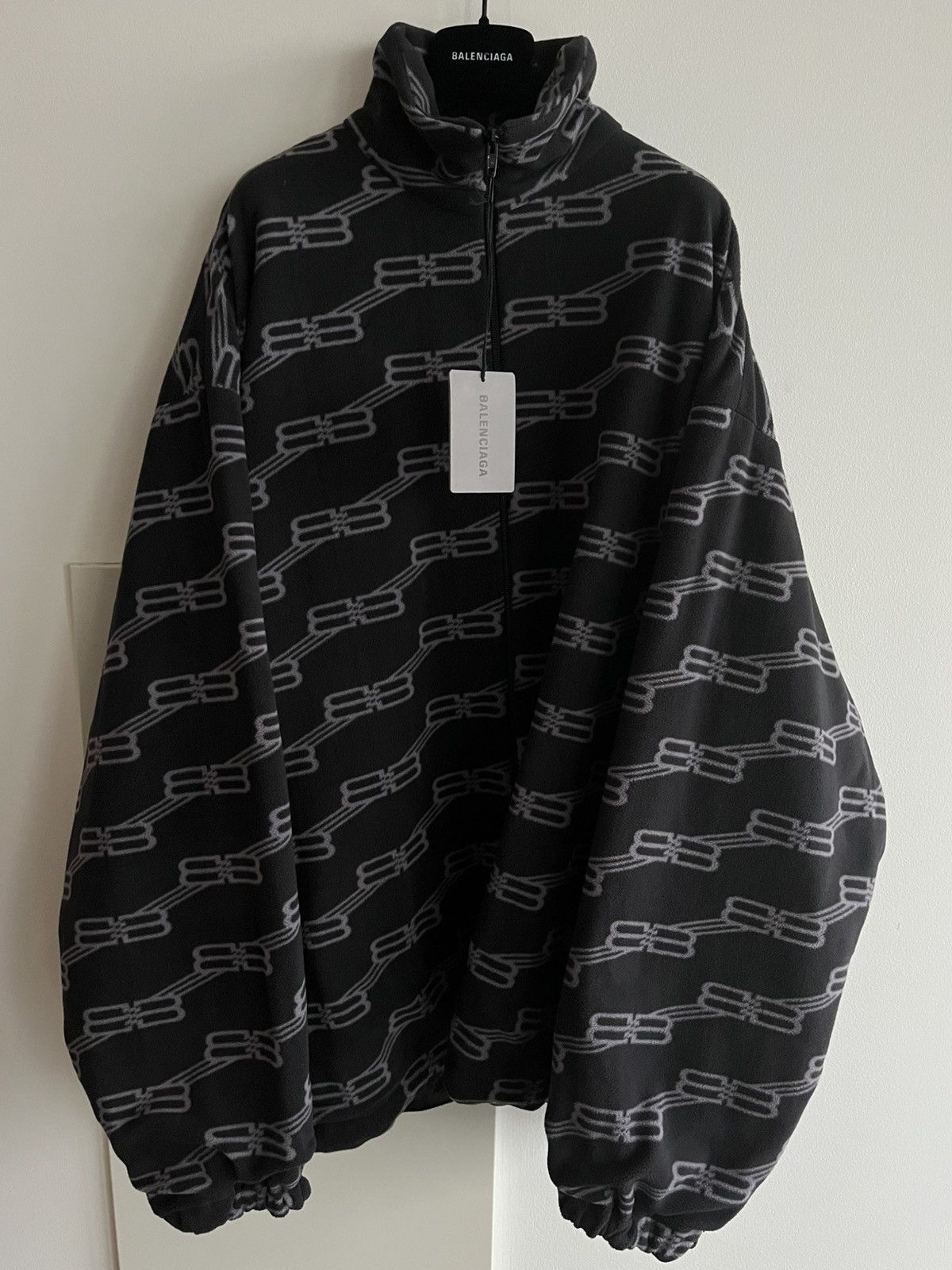 Balenciaga Super Runway Balenciaga Oversized Monogram Coat Brand New Size US XXL / EU 58 / 5 - 3 Thumbnail