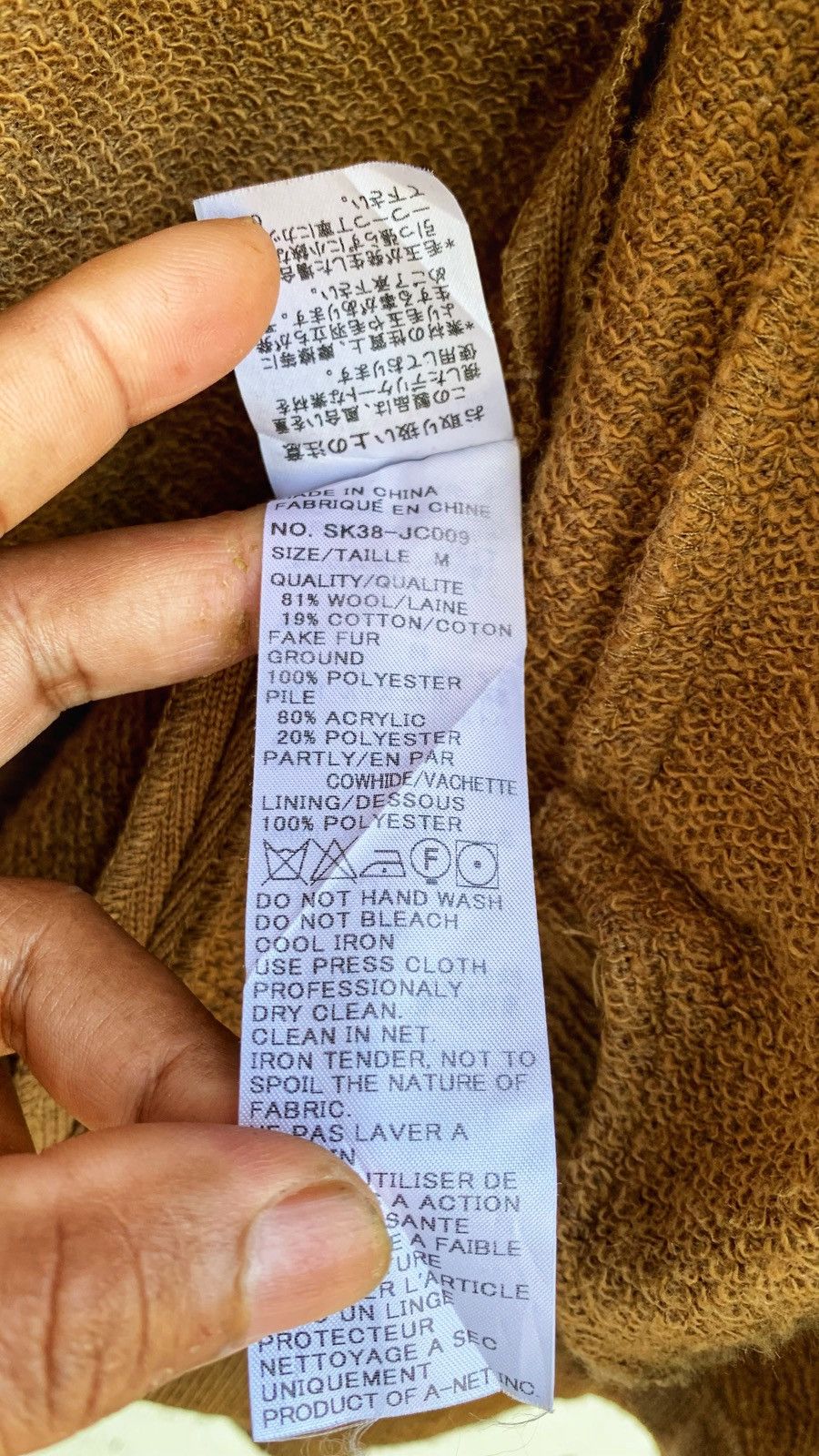 Issey Miyake Vintage Big buttons Sweather Hoodie. Size M / US 6-8 / IT 42-44 - 13 Thumbnail
