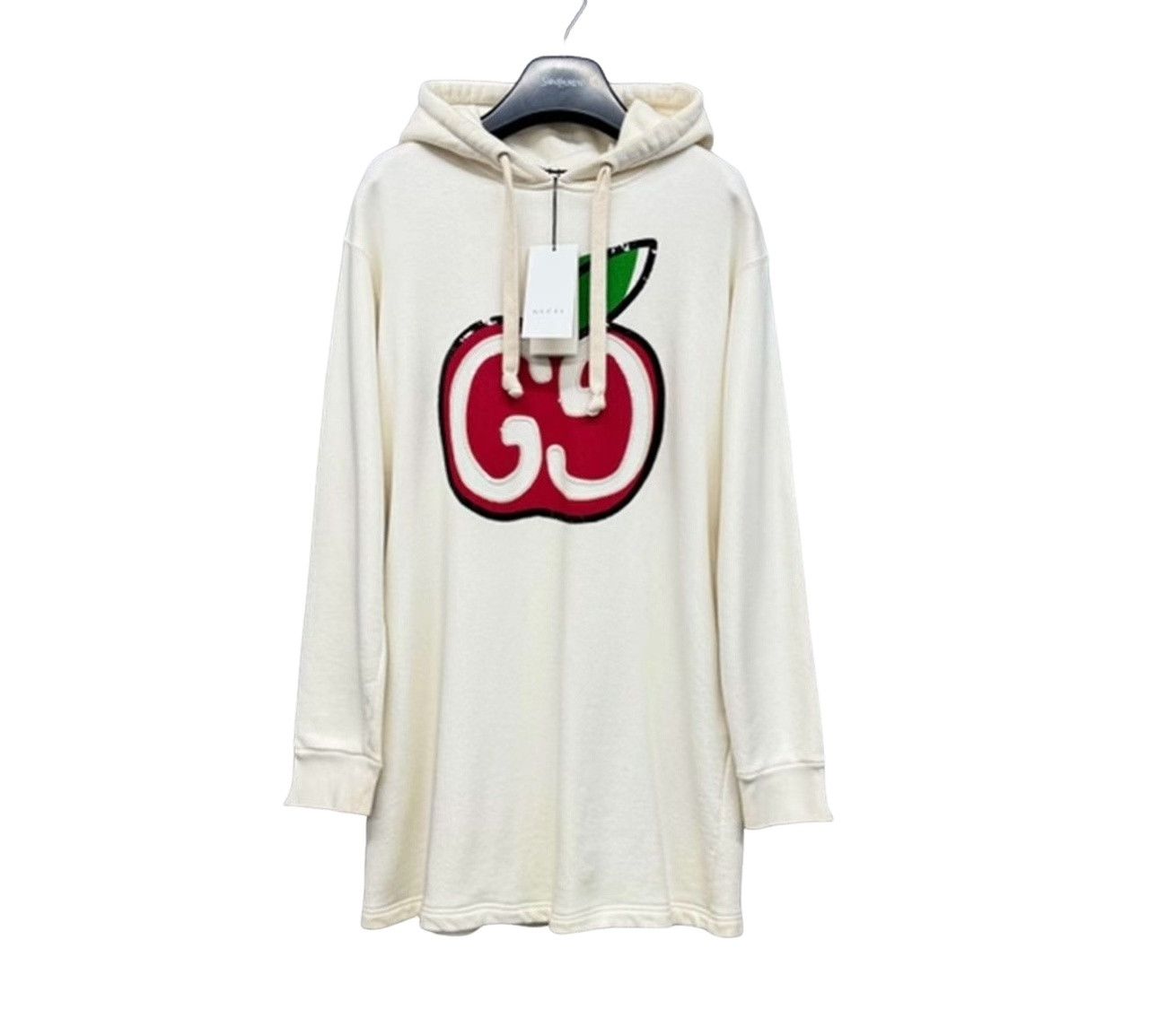 Gucci Gucci Apple GG Sequin Hoodie White Size S Size US S / EU 44-46 / 1 - 1 Thumbnail