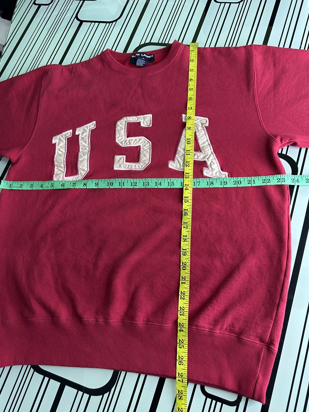 Polo Ralph Lauren × Ralph Lauren Vintage Ralph Lauren Polo Sport USA Spellout Logo Sweatshirt Size US M / EU 48-50 / 2 - 10 Thumbnail
