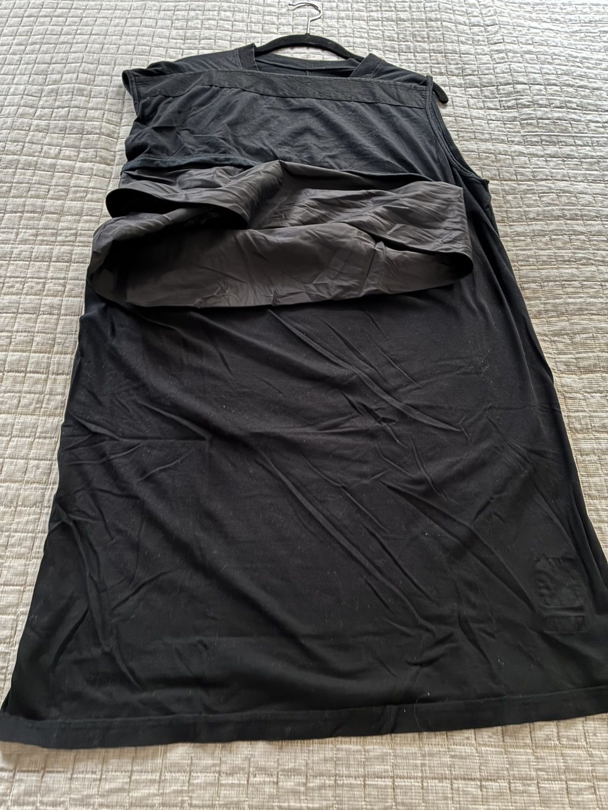 Rick Owens Rick Owens Sphinx peep hole Black Sleeveless Shirt 2015 Size US M / EU 48-50 / 2 - 11 Thumbnail