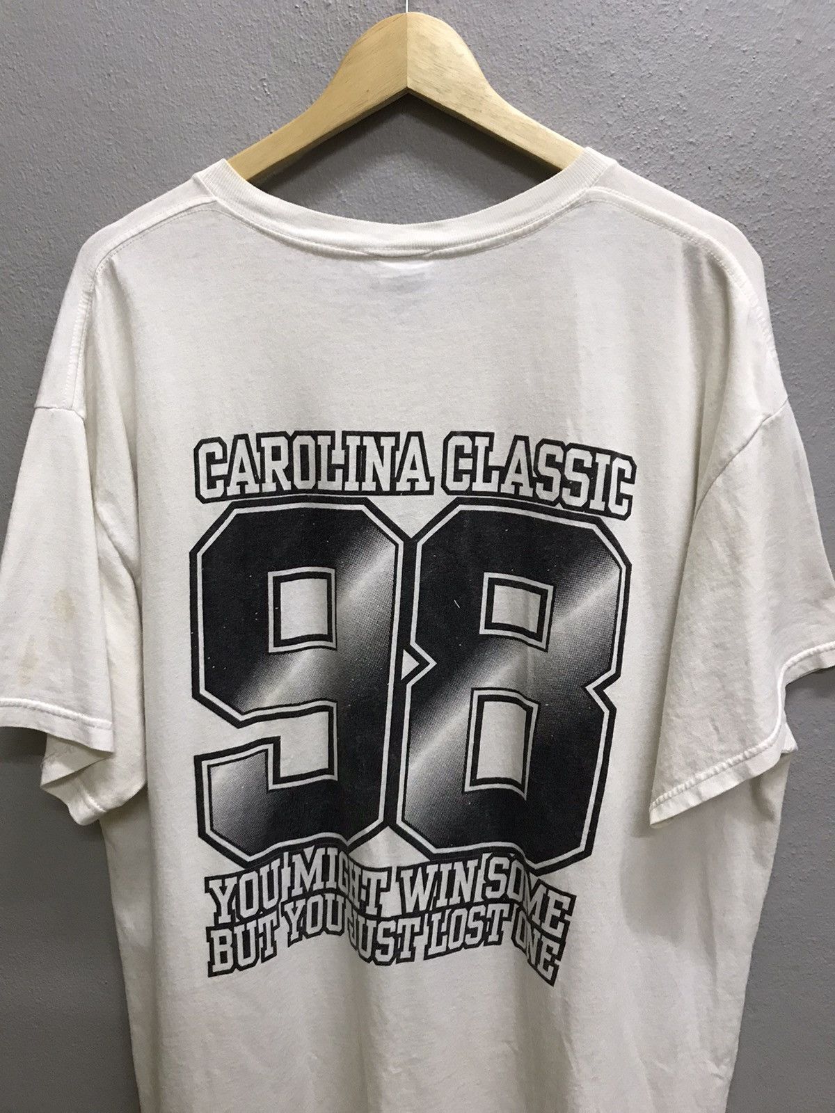 NFL VINTAGE 90s NFLP CAROLINA CLASSIC BULLDOG VS AGGIES TSHIRT Size US XL / EU 56 / 4 - 7 Thumbnail