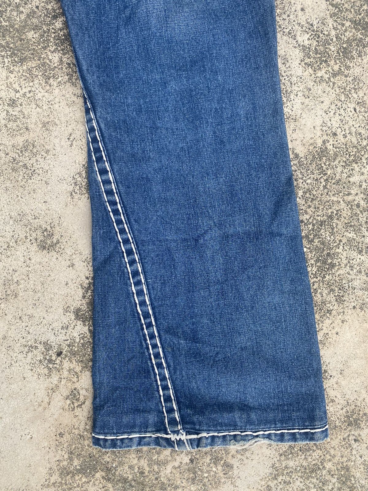 If Six Was Nine × Japanese Brand × True Religion Flare Jeans True Rerigion Size US 33 - 18 Thumbnail