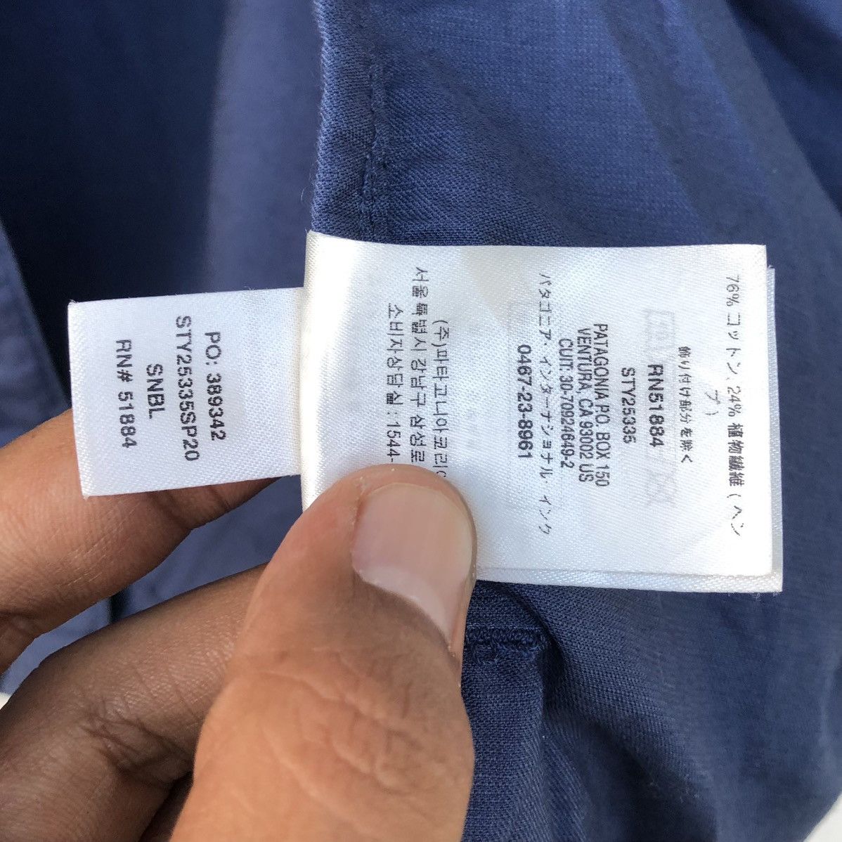 Patagonia PATAGONIA Lightweight All-wear Coach's Jacket In Stone Blue Size US XS / EU 42 / 0 - 19 Thumbnail