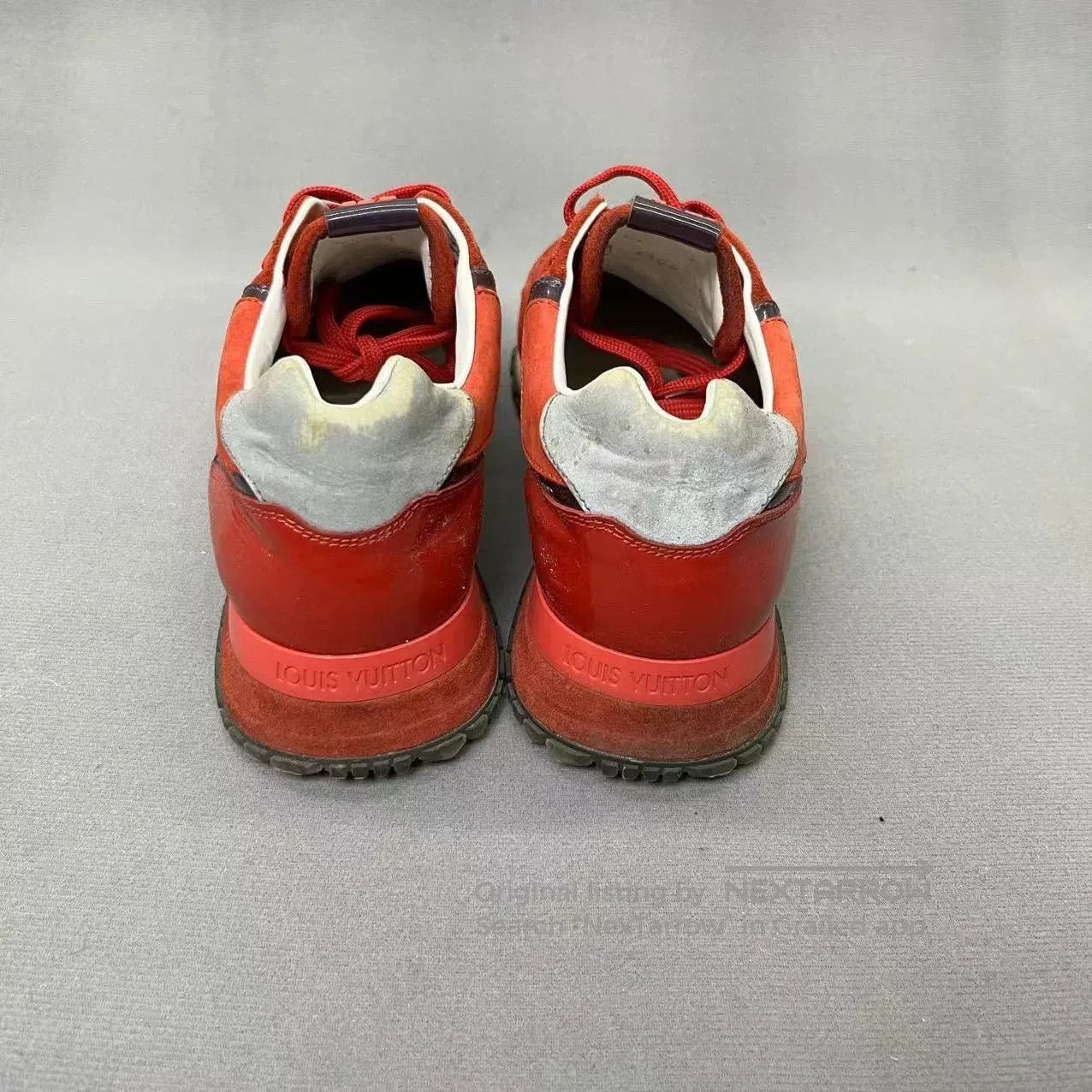 Louis Vuitton louis vuitton red logo casual sneakers. Size US 6 / IT 36 - 4 Thumbnail