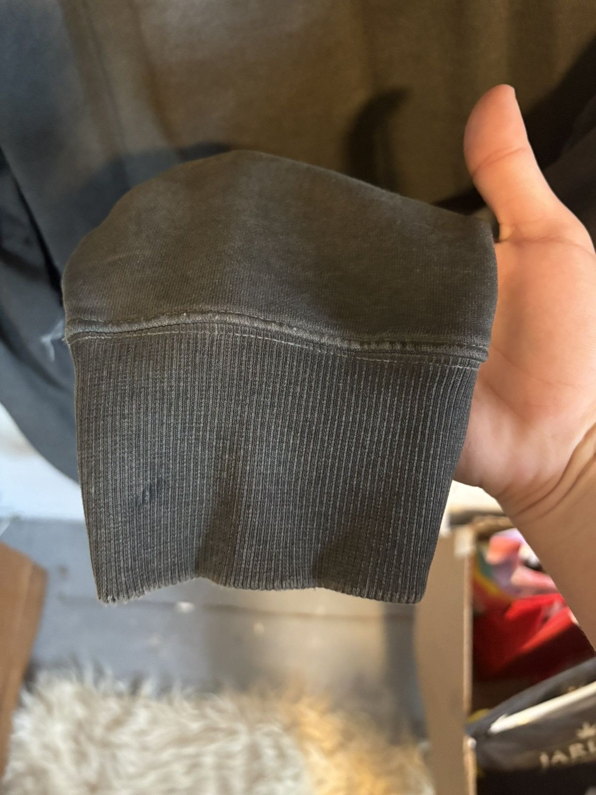 Helmut Lang Grey helmut lang hoodie Size US L / EU 52-54 / 3 - 5 Thumbnail