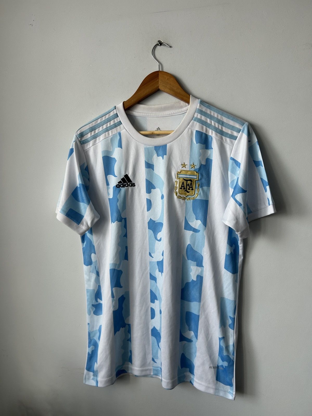 Adidas Adidas Lionel Messi 2021 Argentina Home Jersey Size US M / EU 48-50 / 2 - 1 Thumbnail