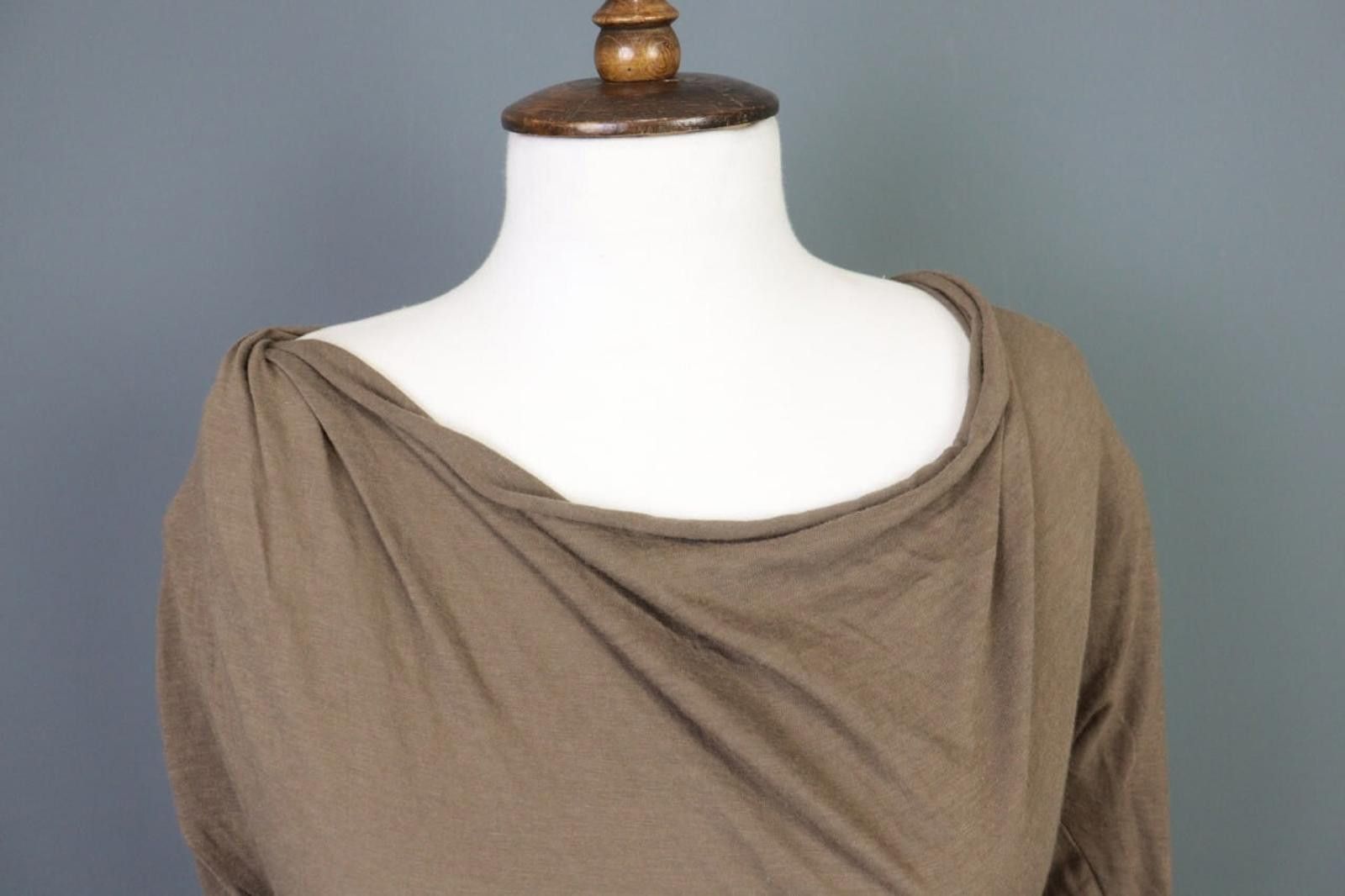 Citizens Of Humanity Humanoid Brown Bodycon Asymmetrical Designer Dress Size M Size M / US 6-8 / IT 42-44 - 5 Thumbnail