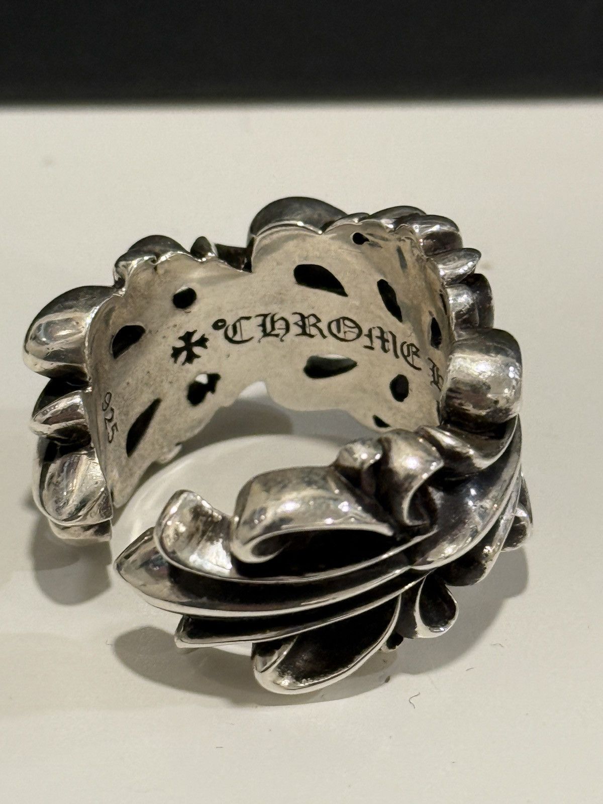 Chrome Hearts Chrome hearts double floral ring Size ONE SIZE - 4 Thumbnail