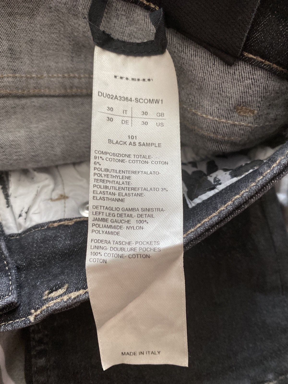 Rick Owens SAMPLE Rick Owens Tyrone Cut Denim Size US 29 - 4 Thumbnail